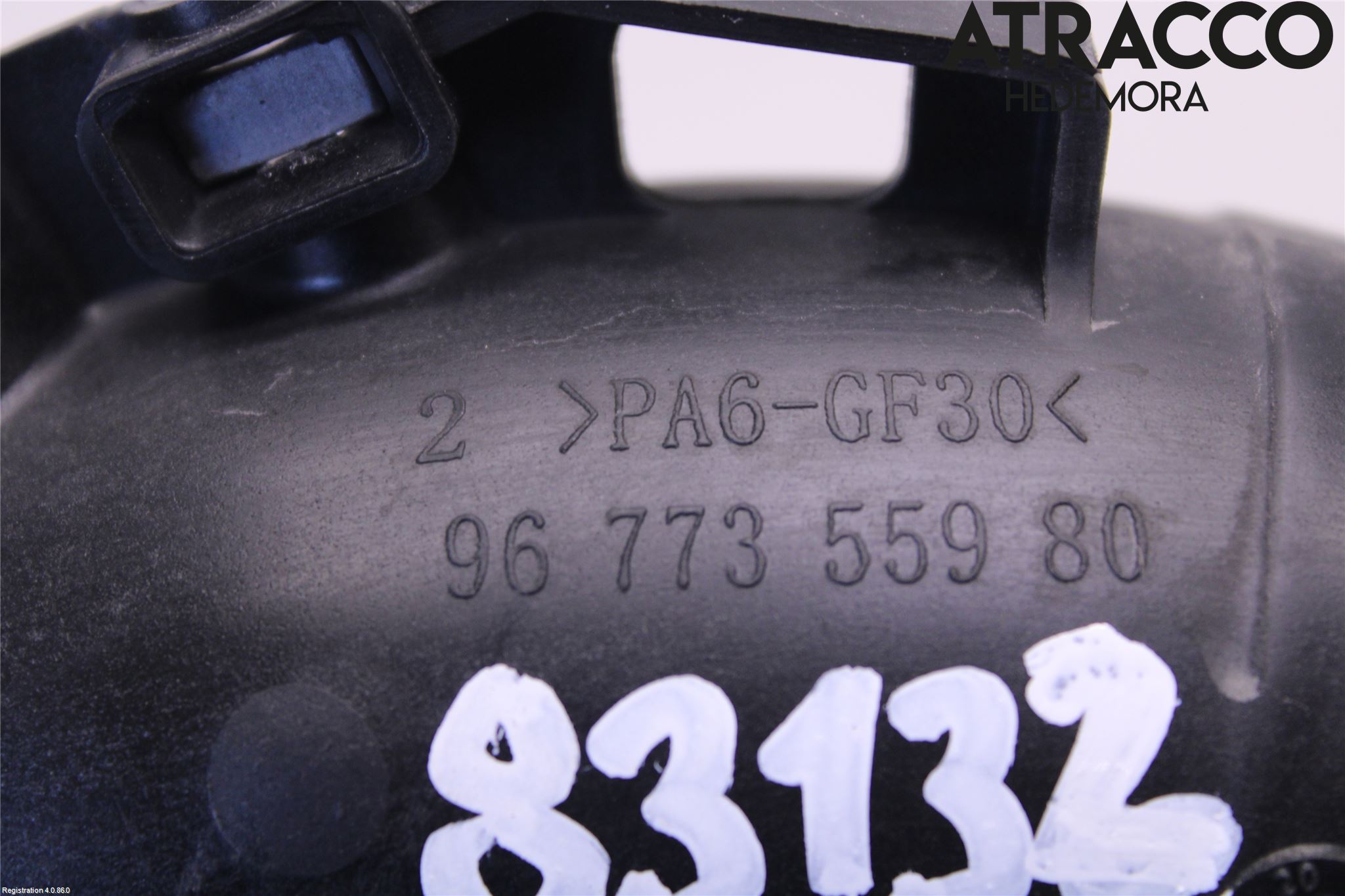 Peugeot 308 14-21 Laddluft-Intercoolerrör