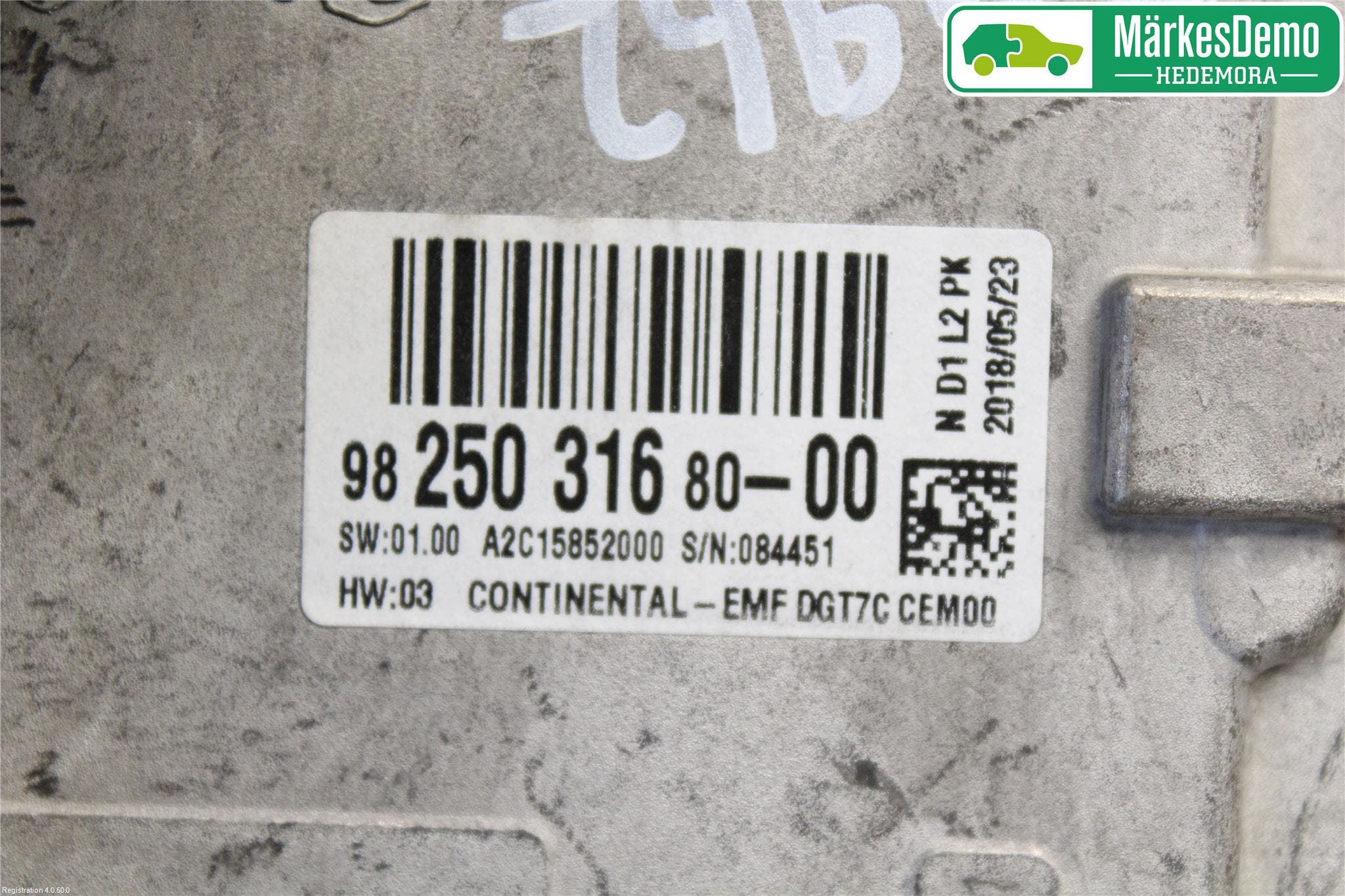 Peugeot EXPERT/E-EXPERT 17- Cd Radio - Multimediapanel