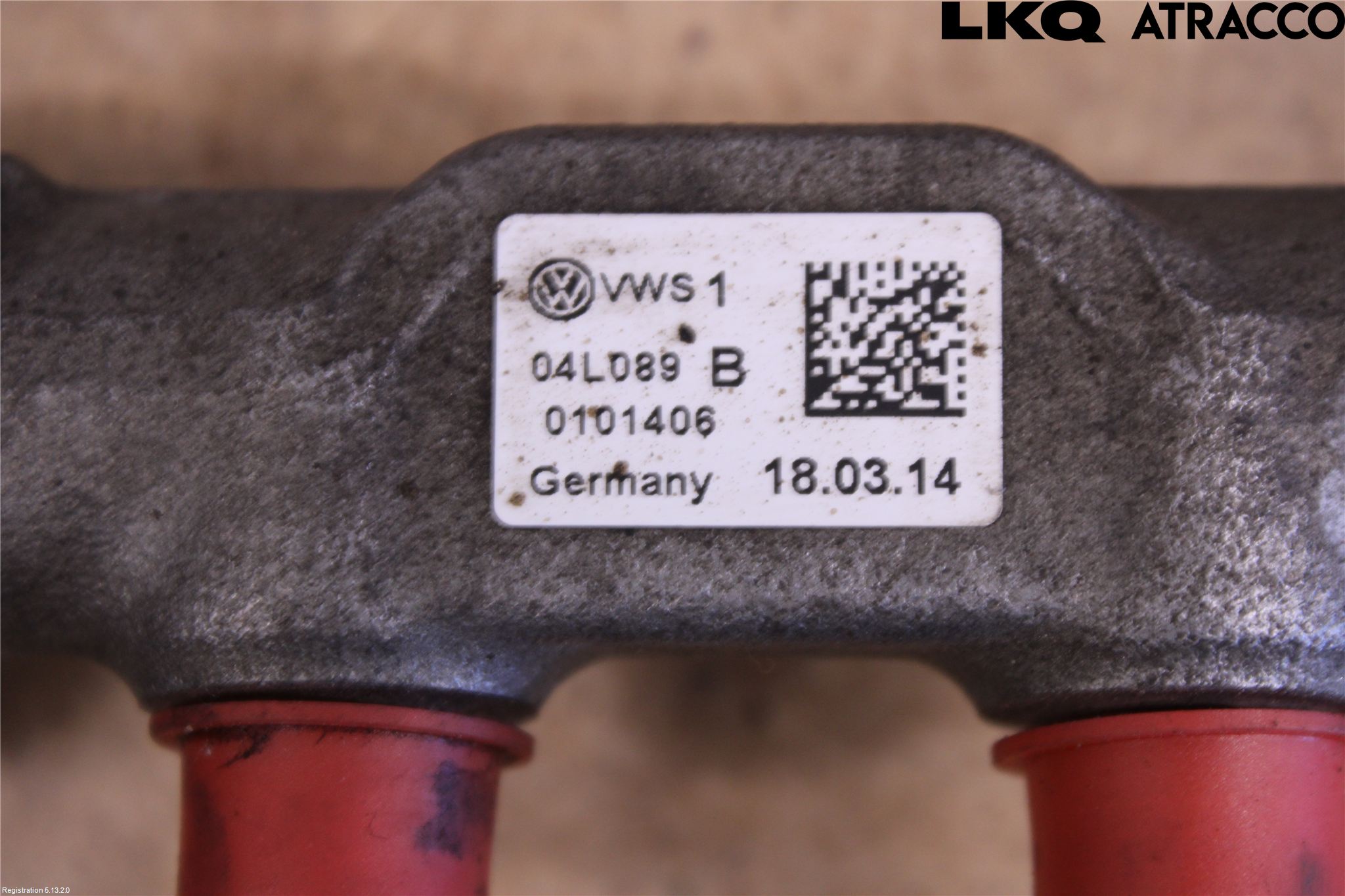 Volkswagen VW GOLF / E-GOLF VII 13-20 Inj. Fuelrail
