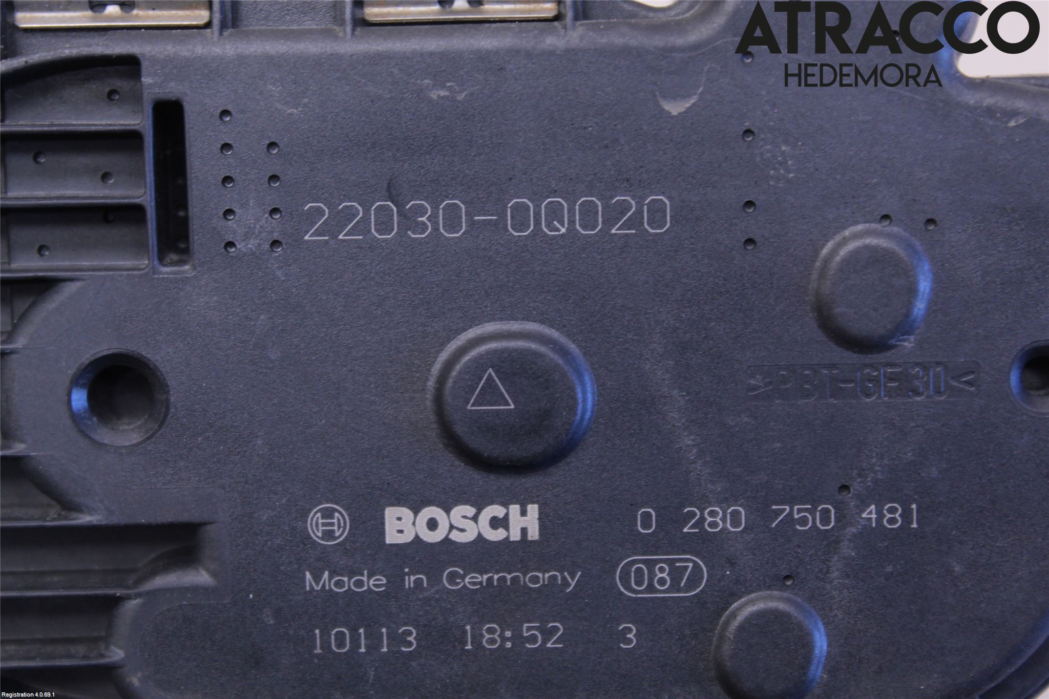 Peugeot 107 Injspjällhus