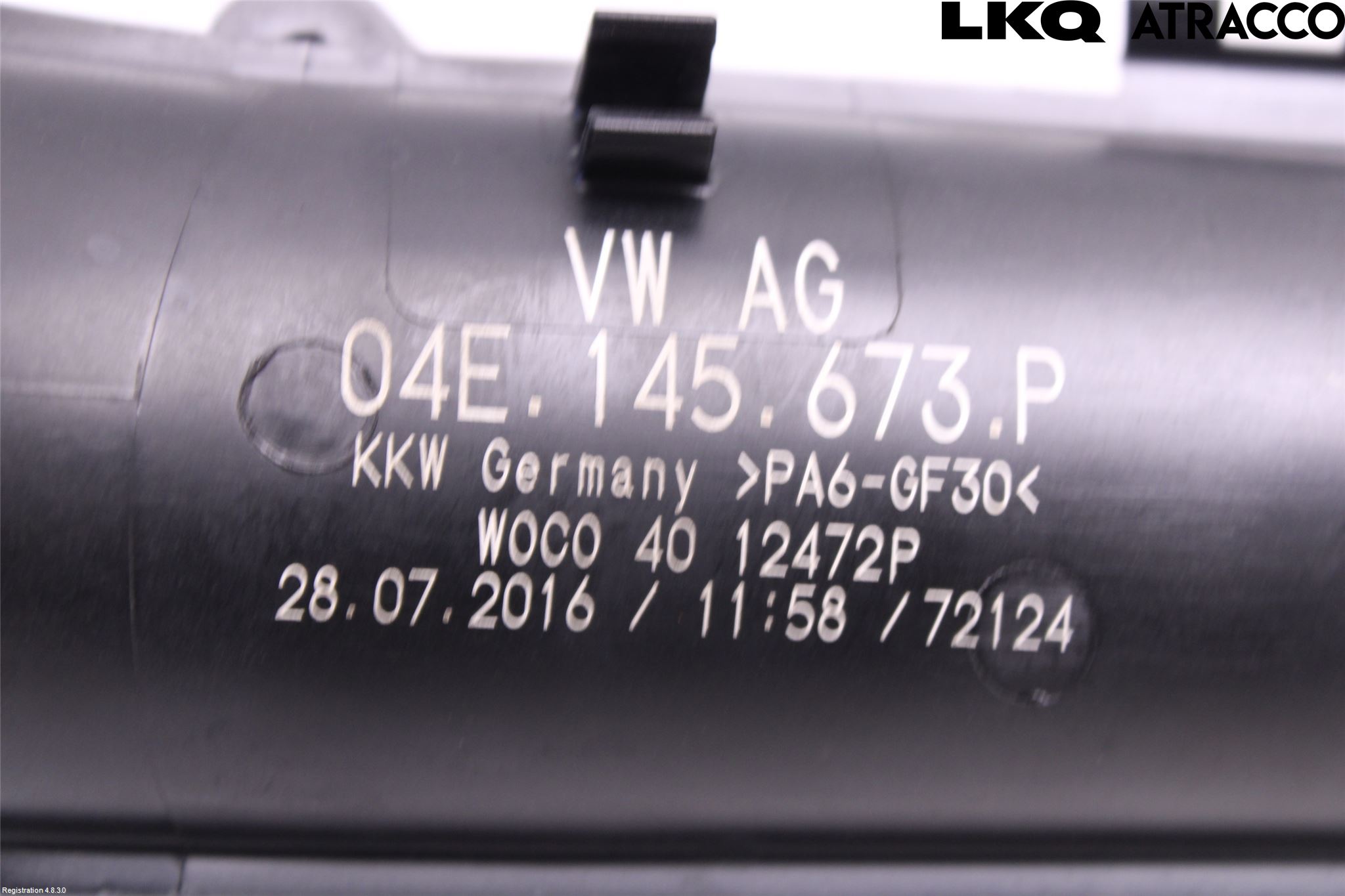 Volkswagen VW PASSAT 15-19 Laddluft-Intercoolerrör