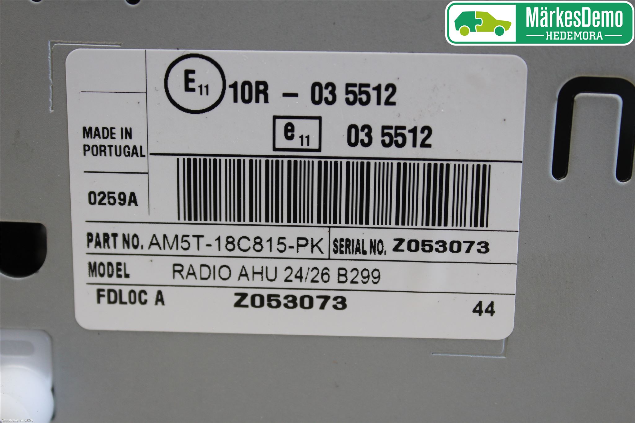 Ford FIESTA 13-17 Cd Radio - Multimediapanel