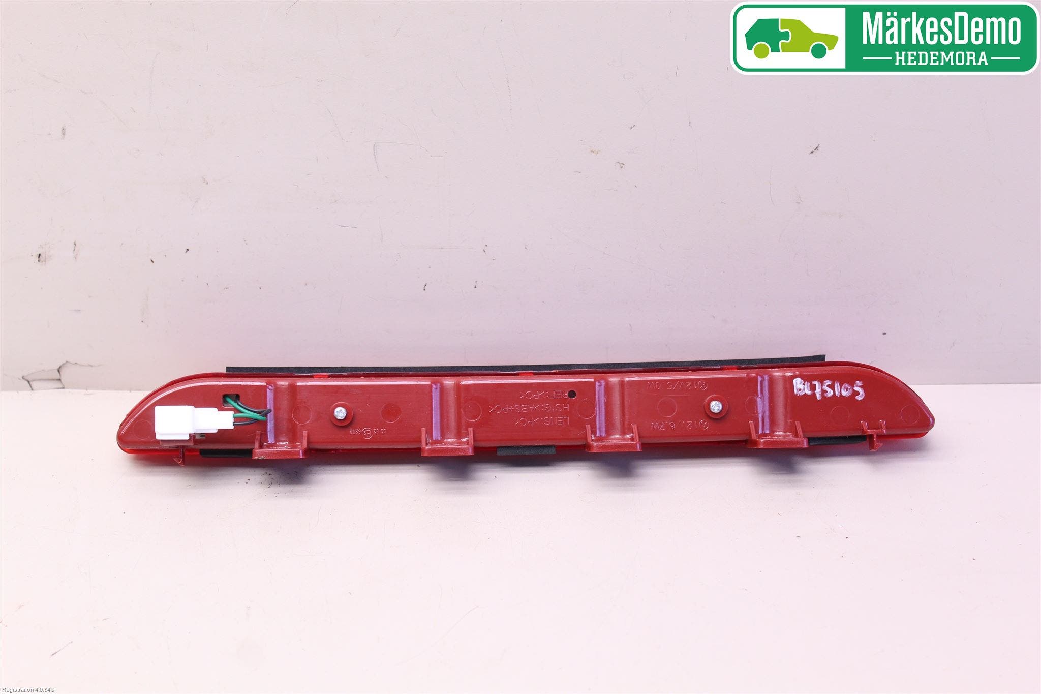 Kia SPORTAGE (SL) 11-15 Bromsljus Bakruta