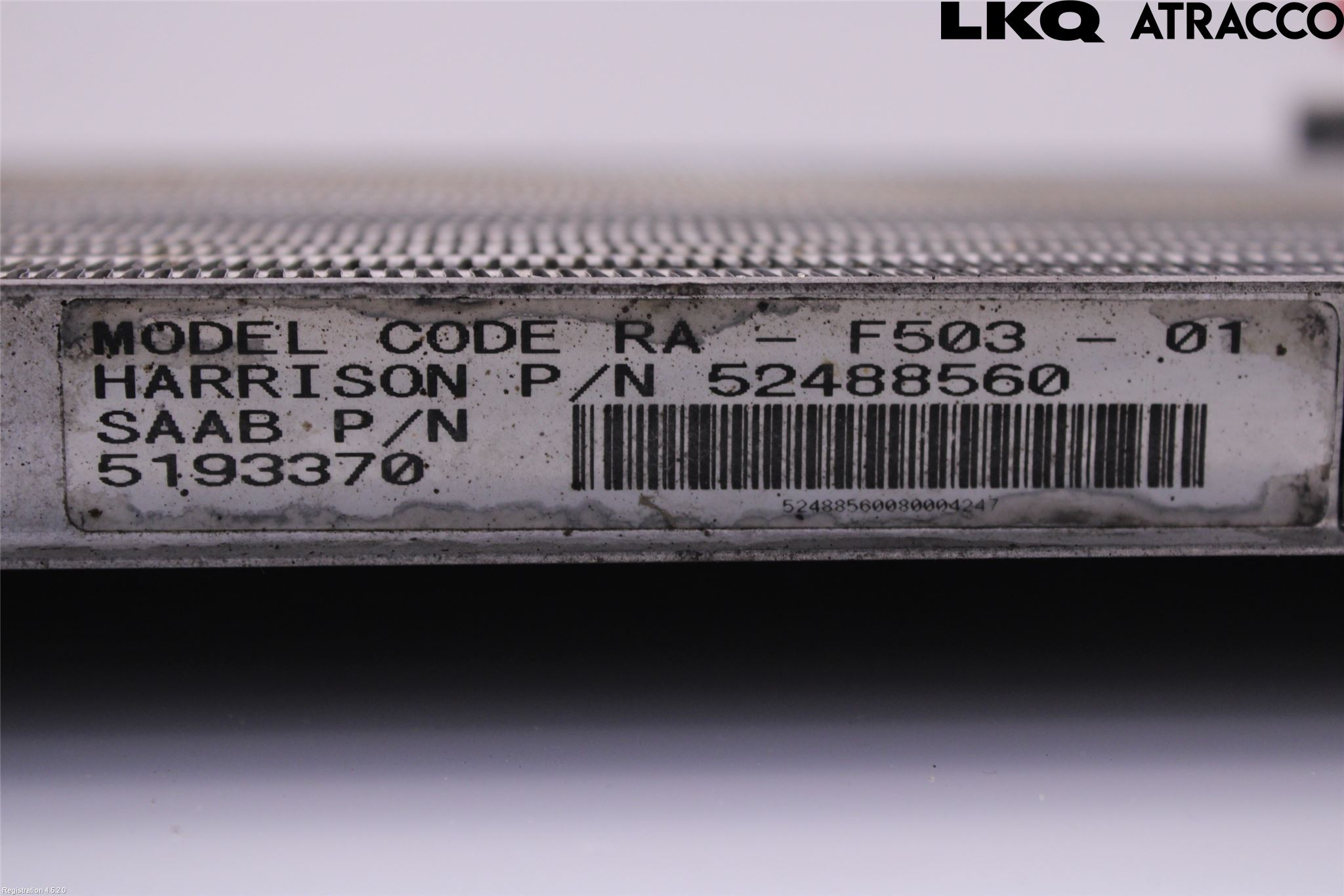 Saab 9-5     06-10 Kylare Man