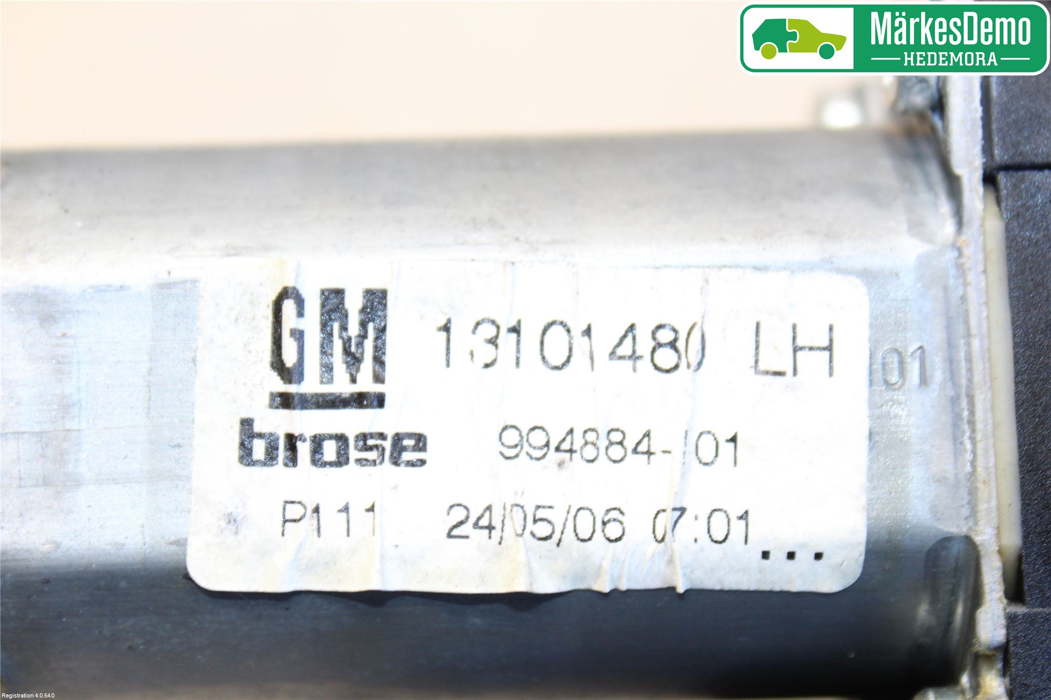 Opel ASTRA H 04-12 Fönsterhiss El Kompl