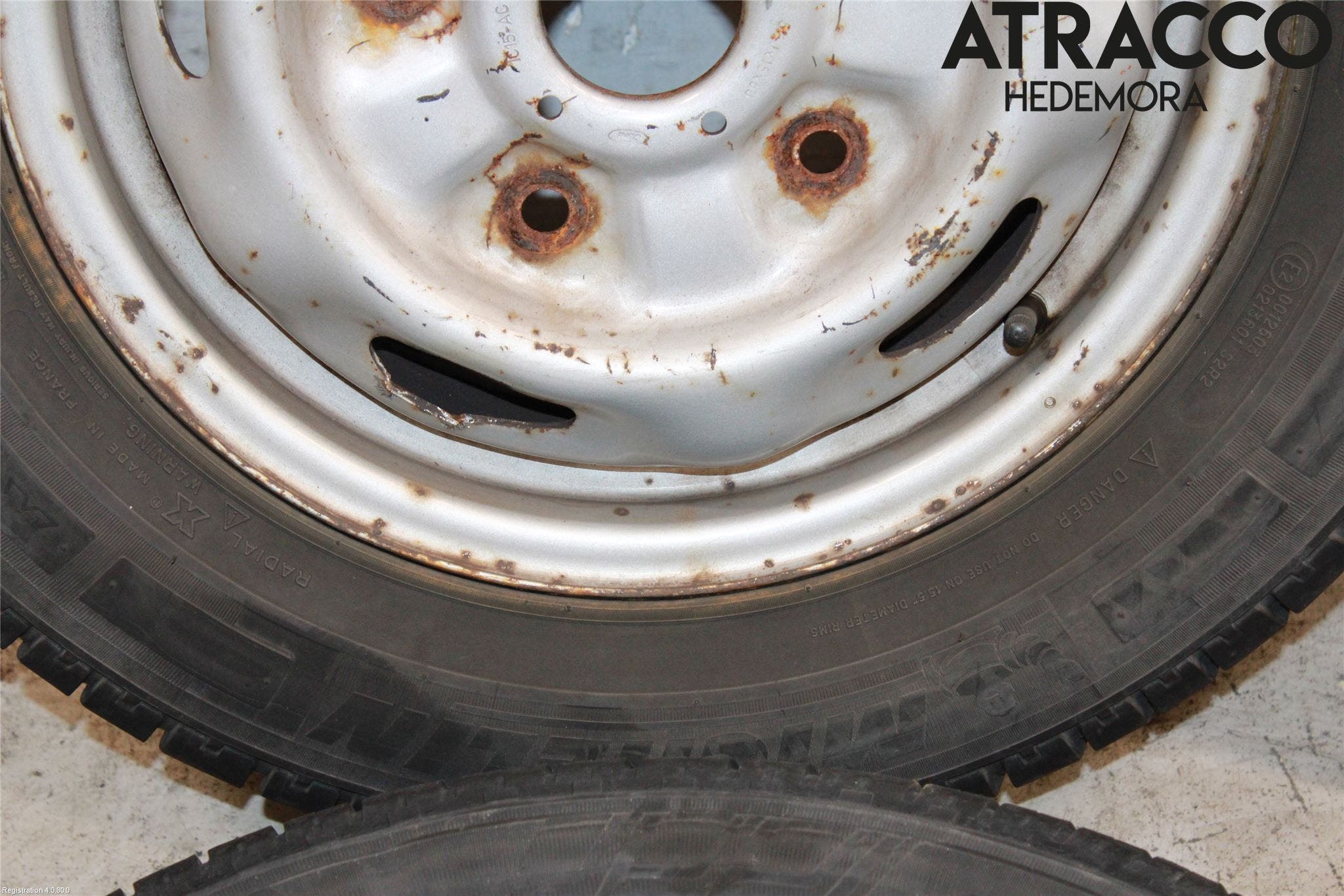 Ford TRANSIT    00-06 Sommardäck Plåtfälg 4St