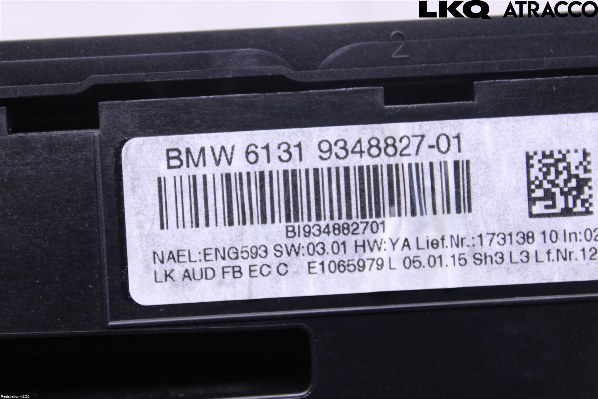 BMW 3 GT F34 13-19 Cd Radio - Multimediapanel