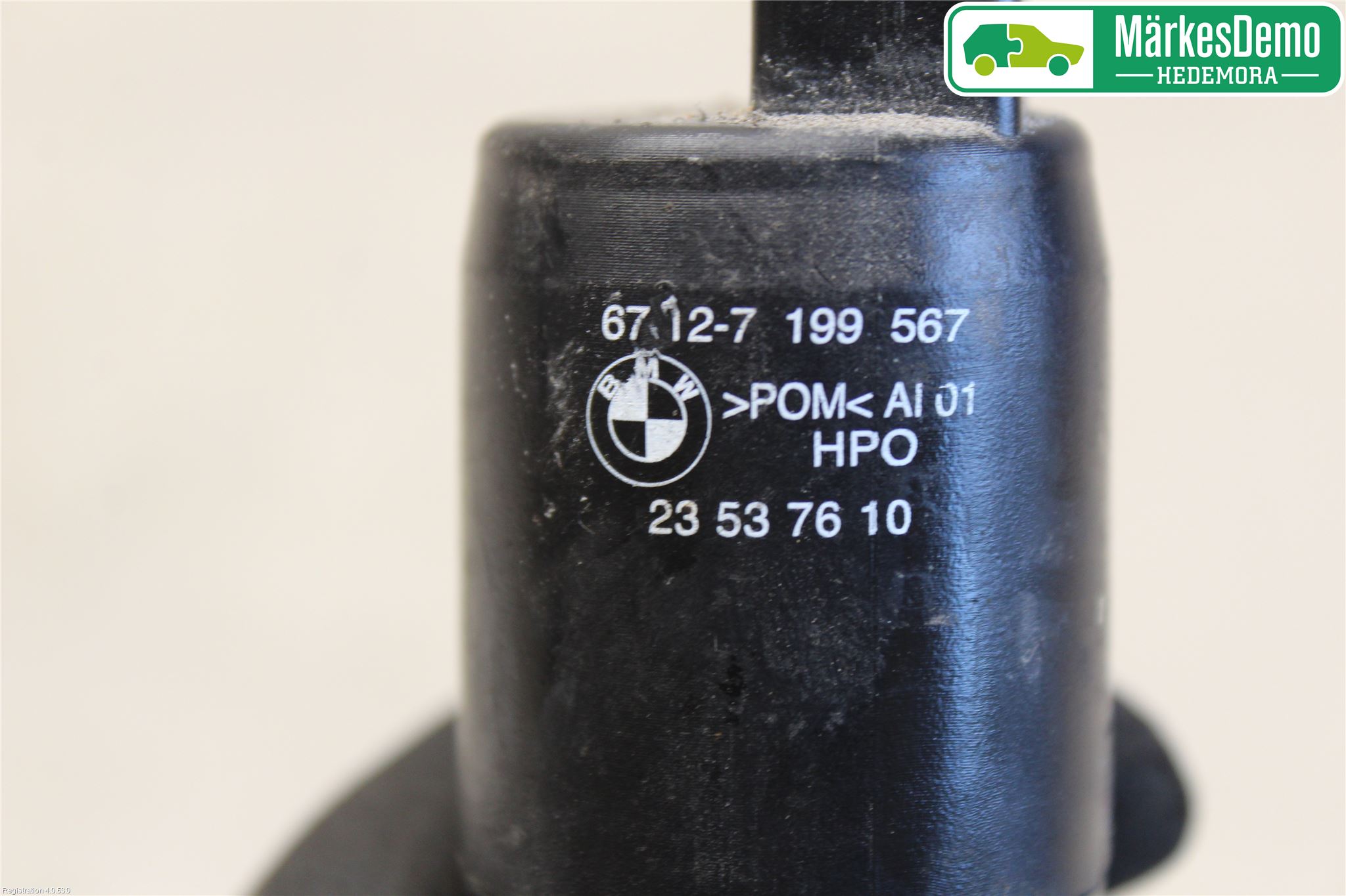 BMW 3 E90/91 SED/TOU 05-12 Spolarpump Vindruta