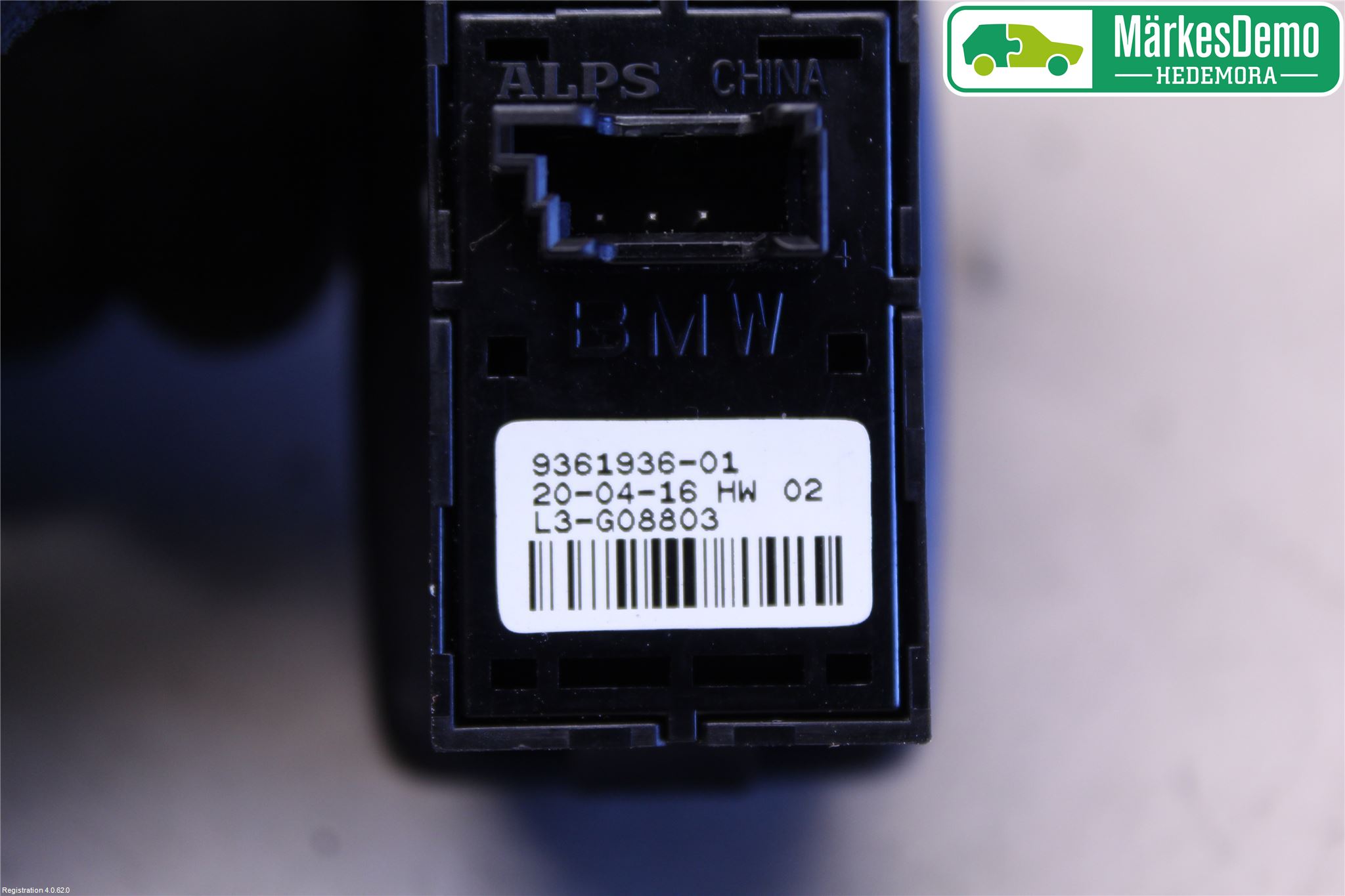 BMW 3 F30/F31/F80 12-19 Strömställare Elhiss
