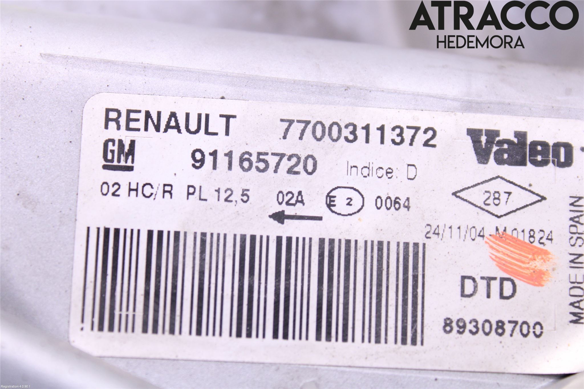 Opel VIVARO 01-14 Strålkastare Höger