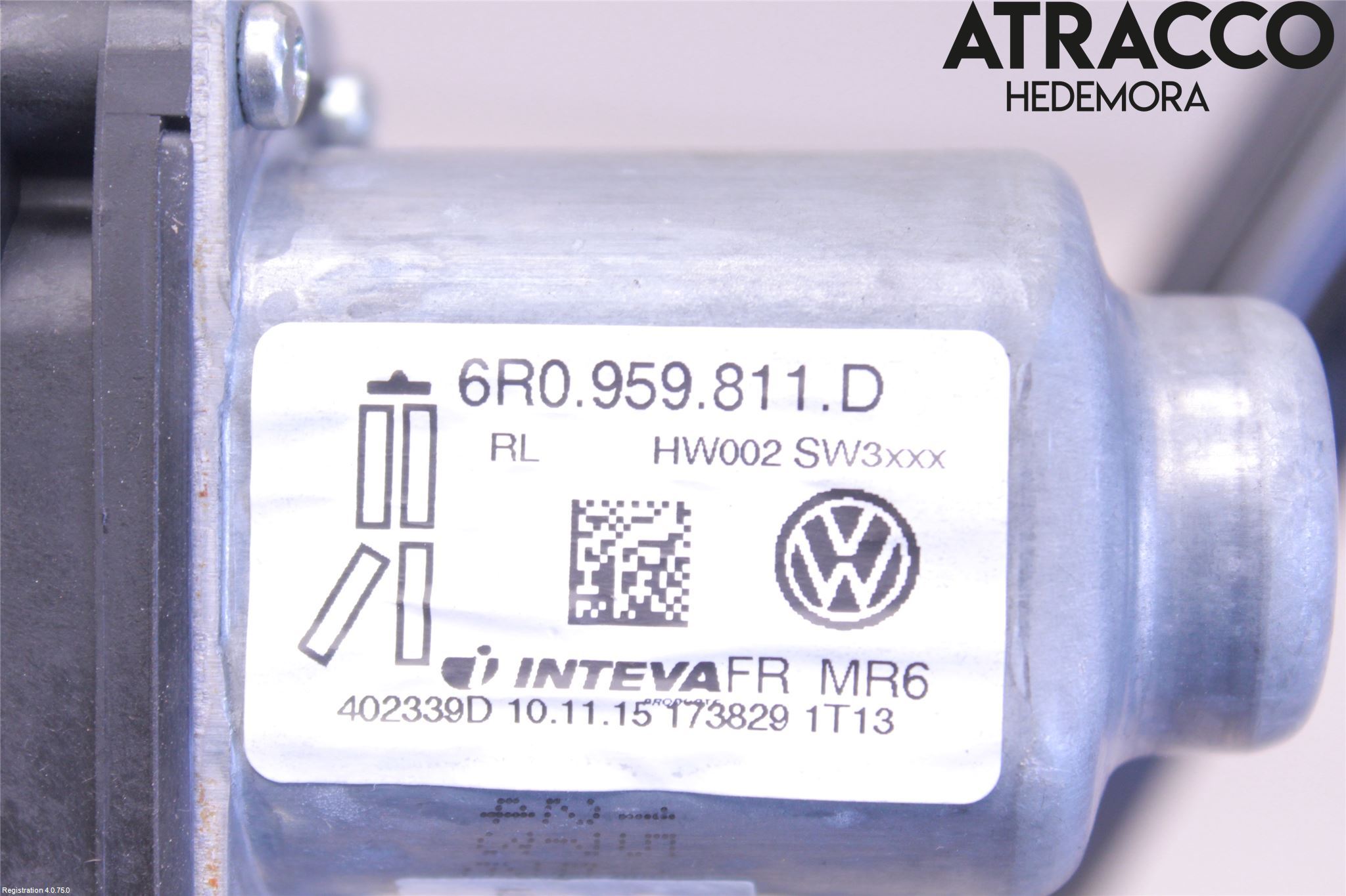 Volkswagen VW AMAROK 2H 10-22 Fönsterhiss El Kompl
