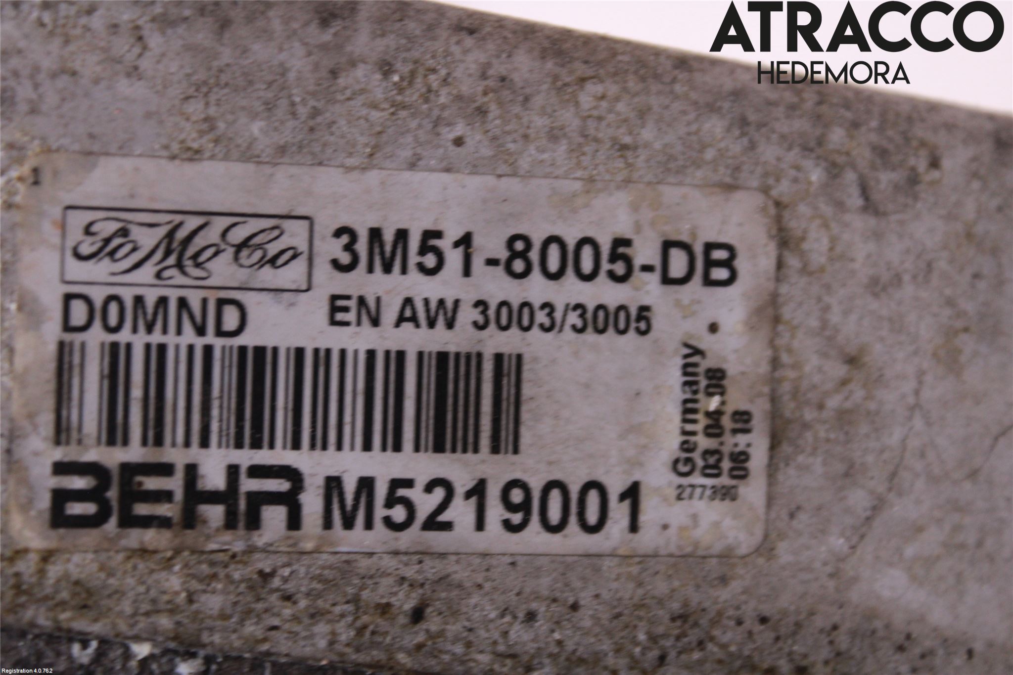 Volvo V50 08-12 Kylare Man