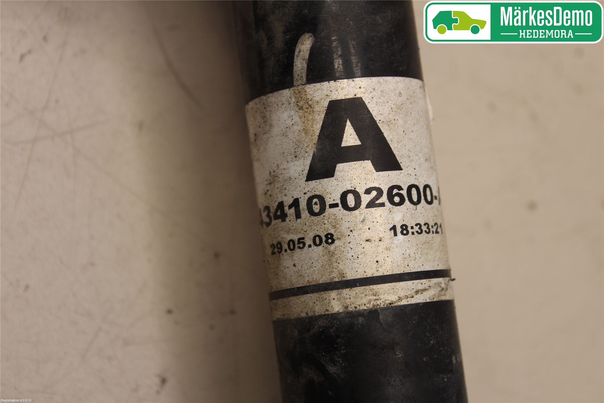Toyota COROLLA 08-12 Drivaxel Fram Höger
