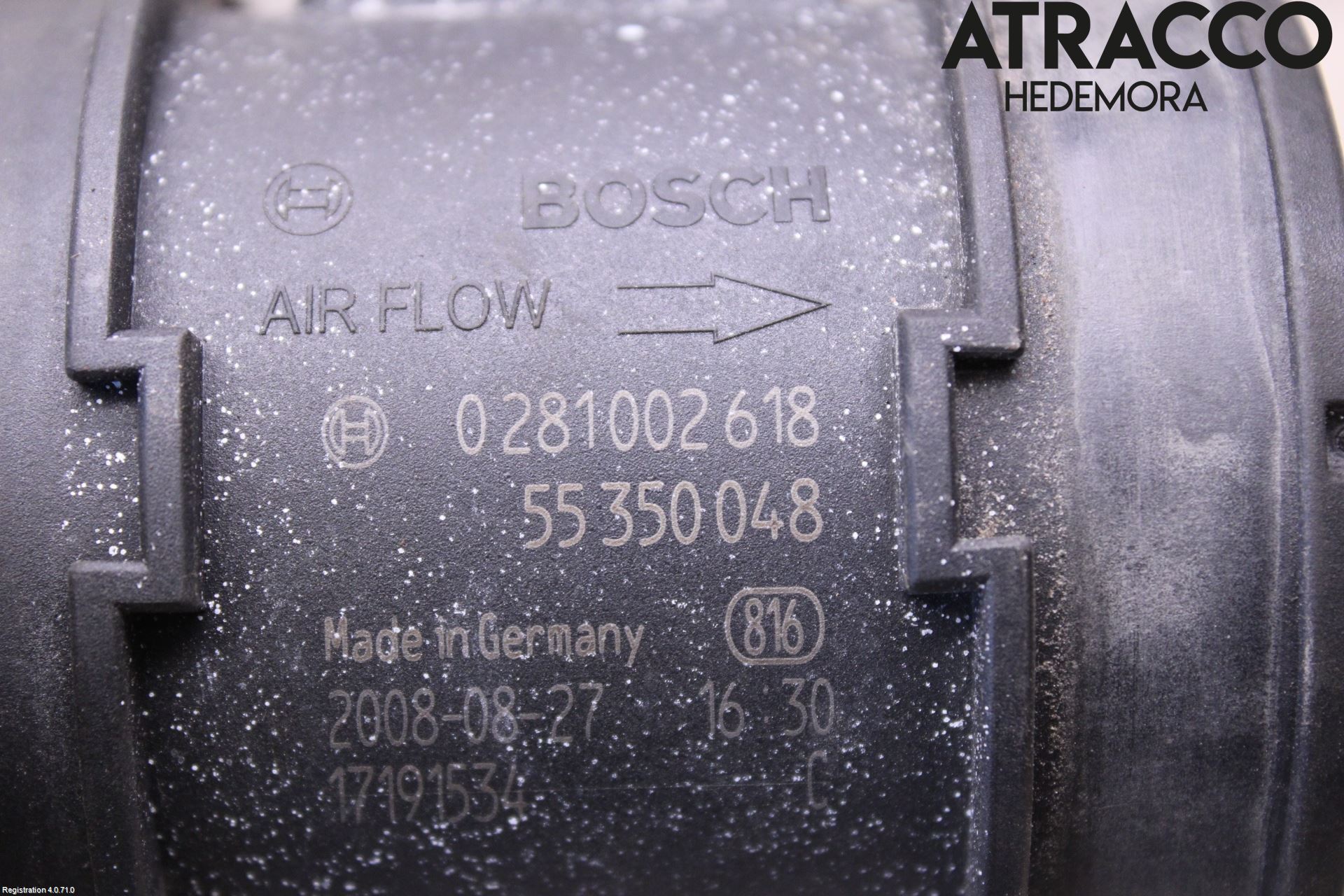 Opel VECTRA C 06-08 Injluftmassamätare