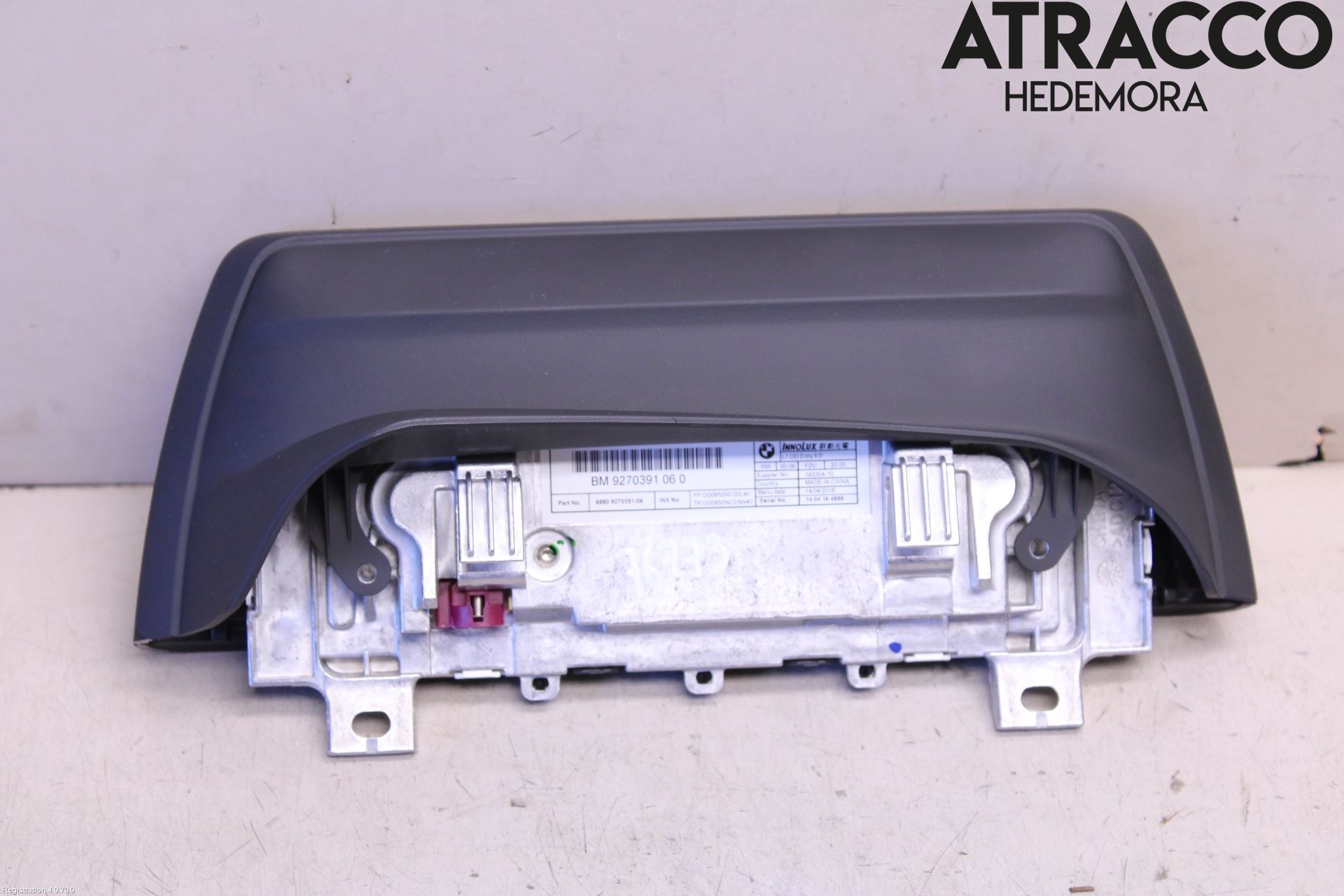 BMW 1 F20/F21 11-19 Cd Radio - Multimediapanel