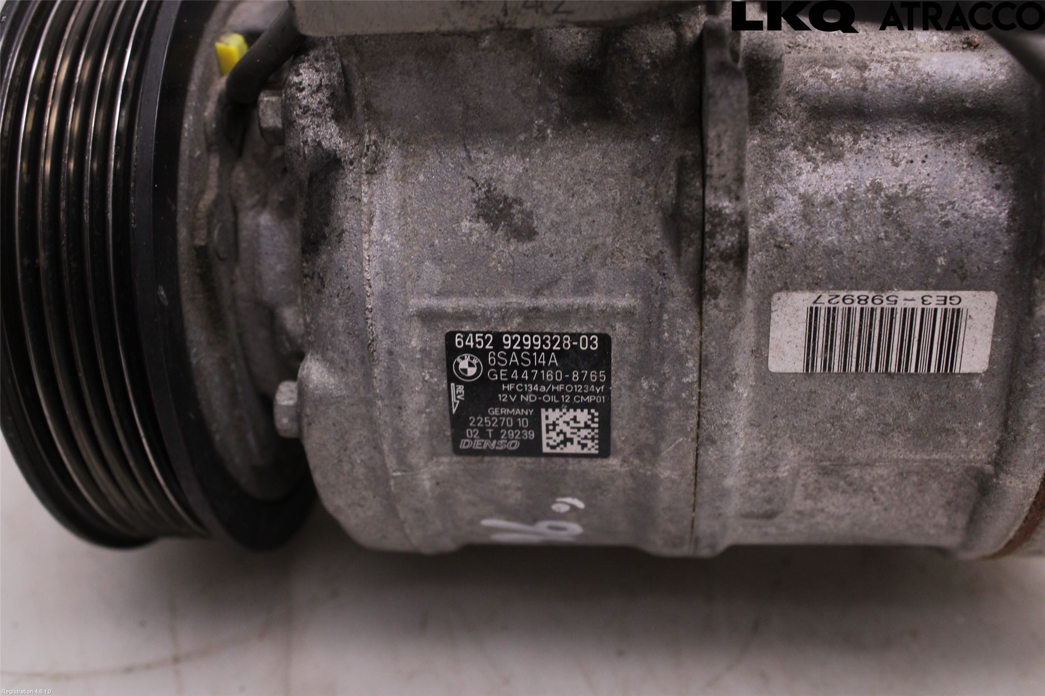 BMW 3 F30/F31/F80 12-19 Ac Kompressor