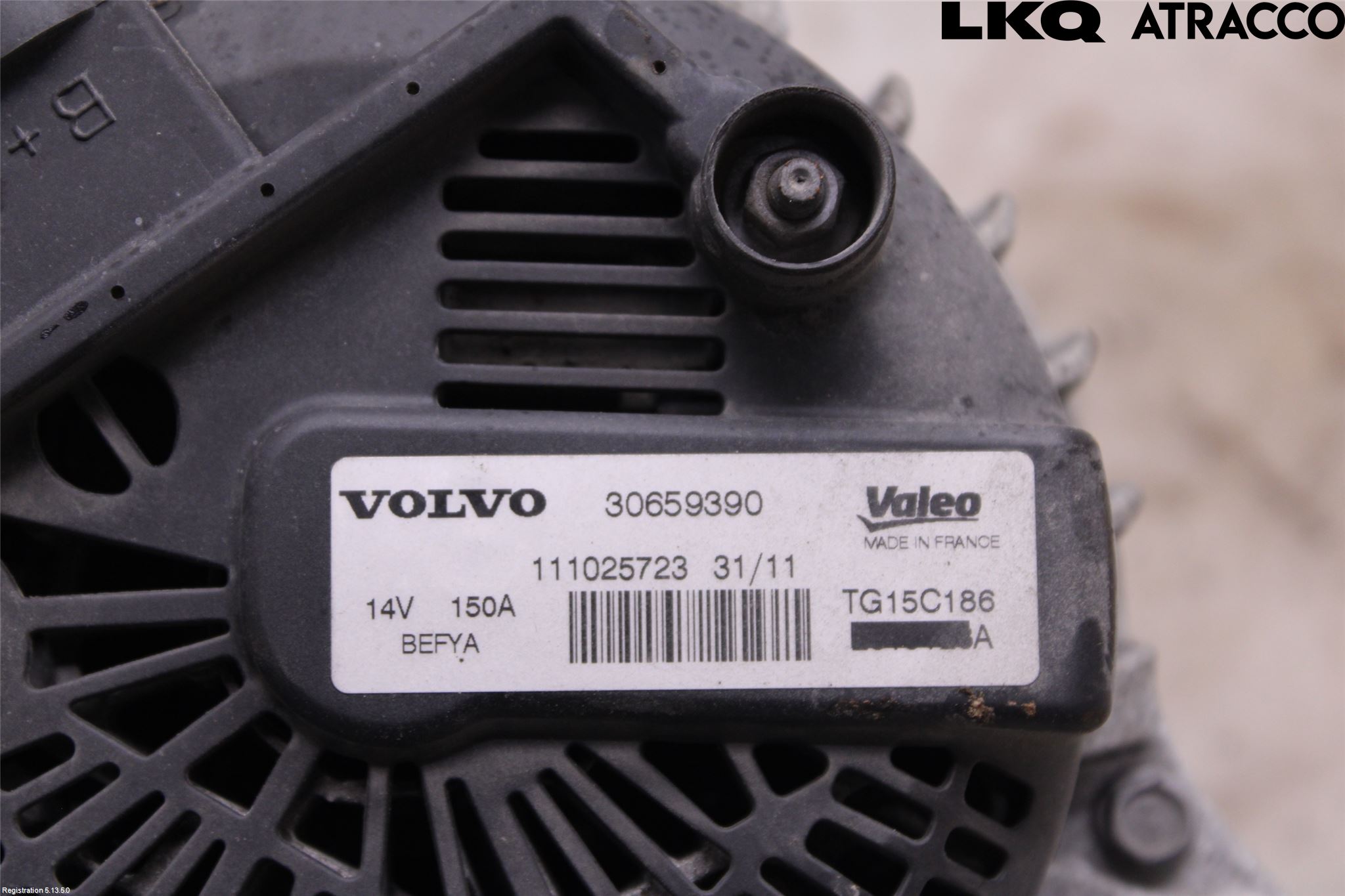 Volvo V60 11-13 Generator