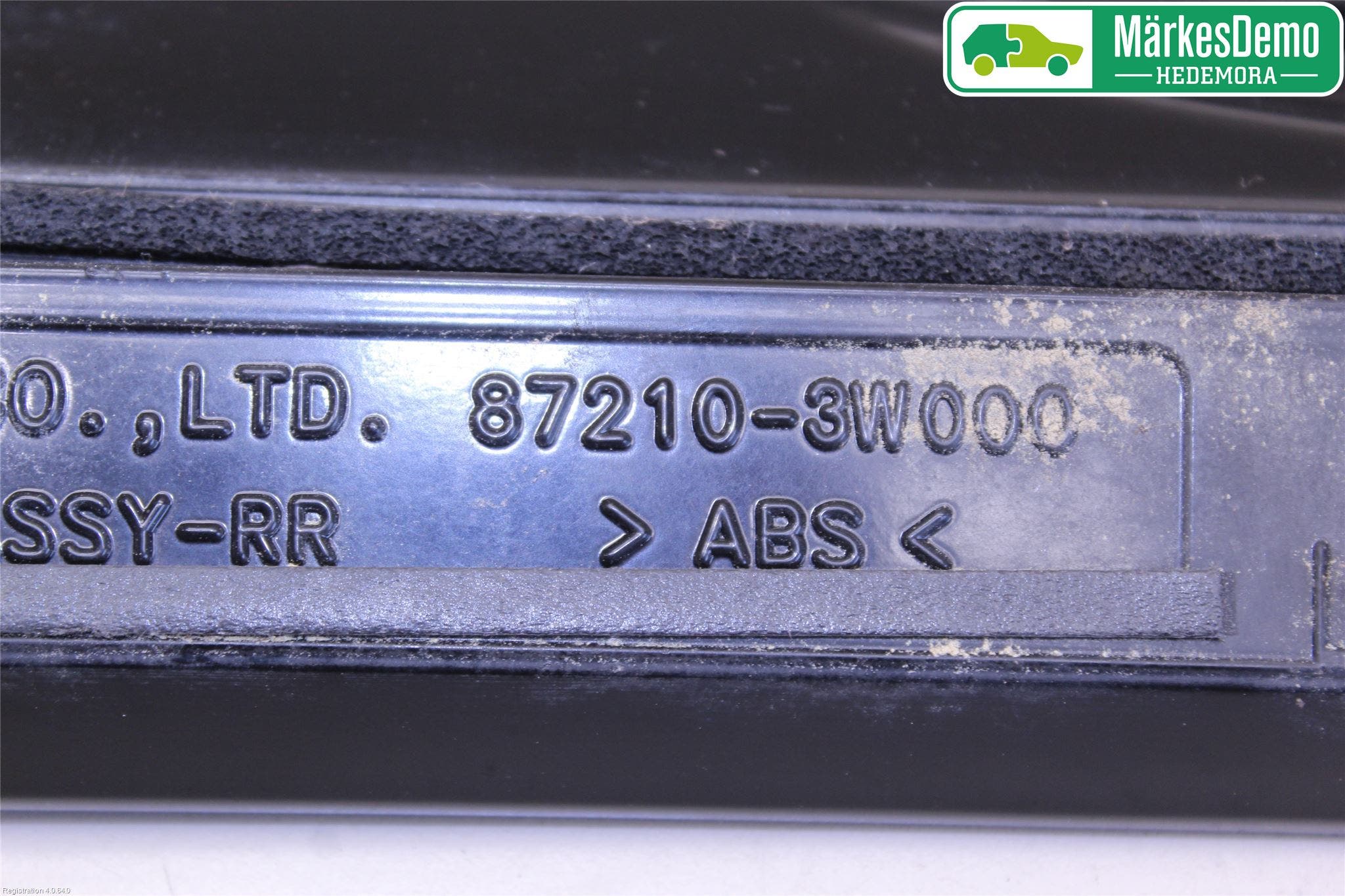 Kia VENGA 10-19 Spoiler Baklucka