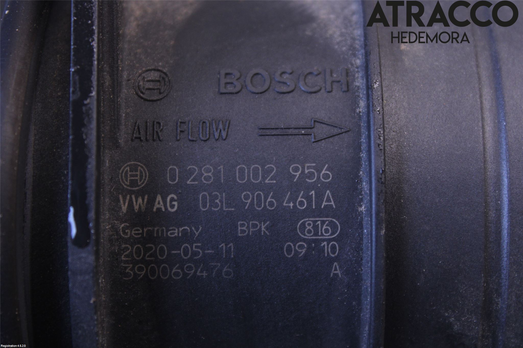 Volkswagen VW TRANSP/CARAVELLE (T6) 16-22 Injluftmassamätare