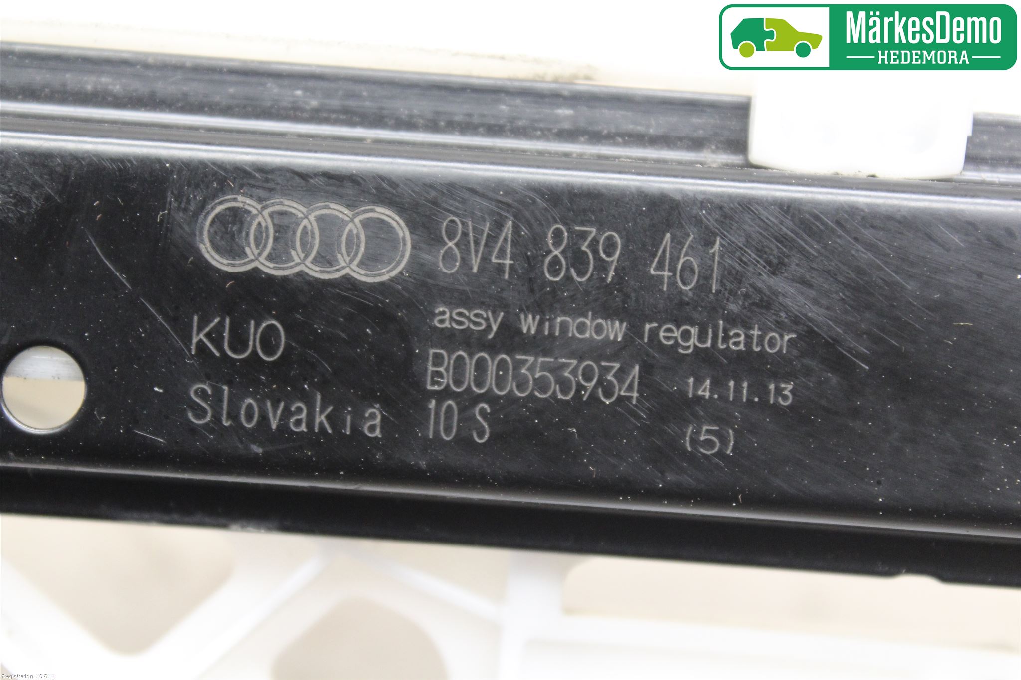 Audi A3/S3 05-13 Fönsterhiss El Kompl