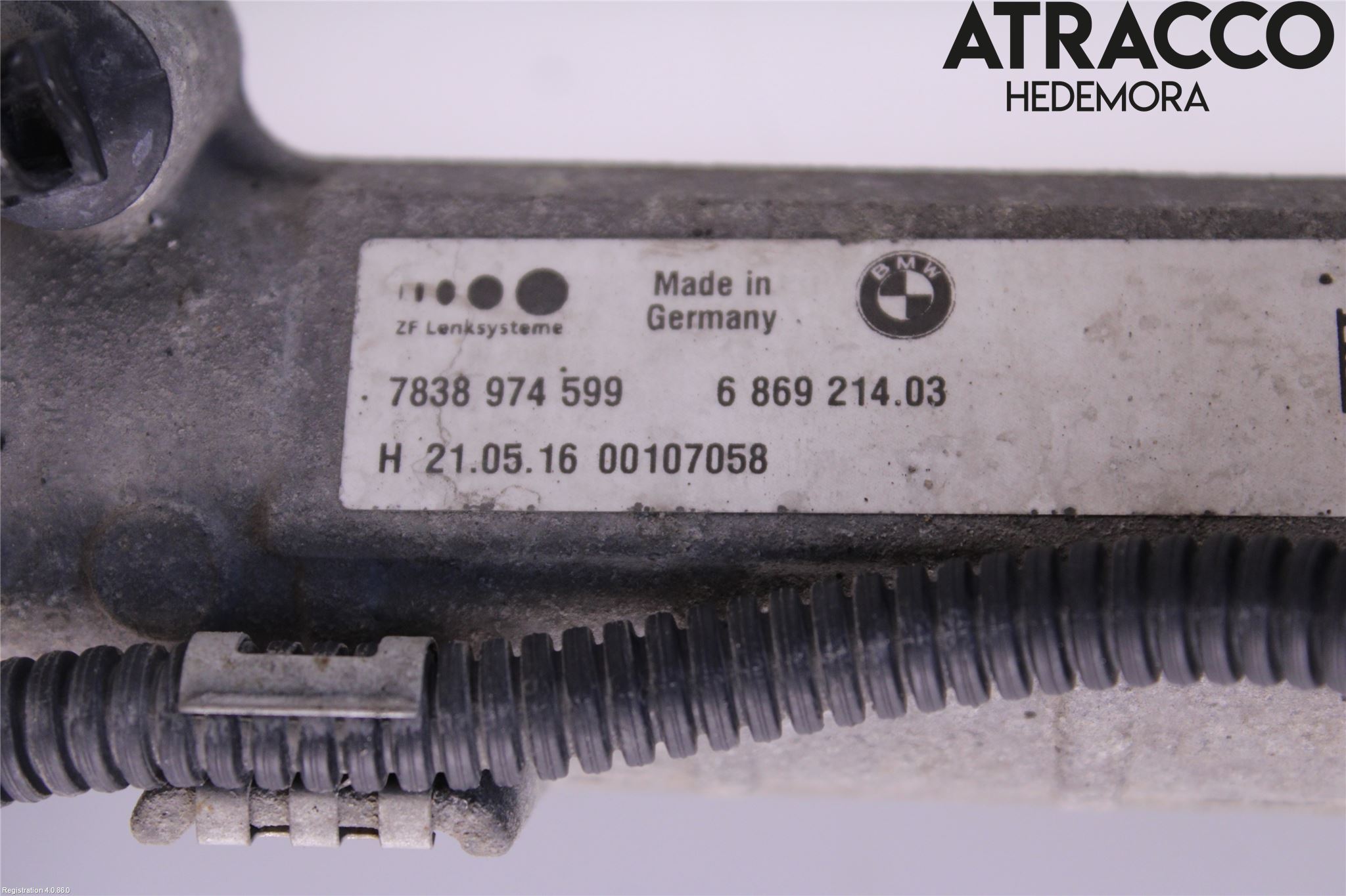 BMW 5 F10/F11/F18 09-17 Styrväxel-Snäcka Elektrisk