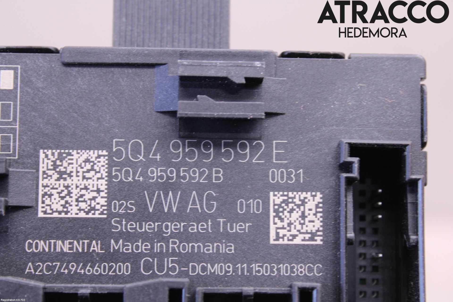 Volkswagen VW GOLF / E-GOLF VII 13-20 Styrenhet Dörr