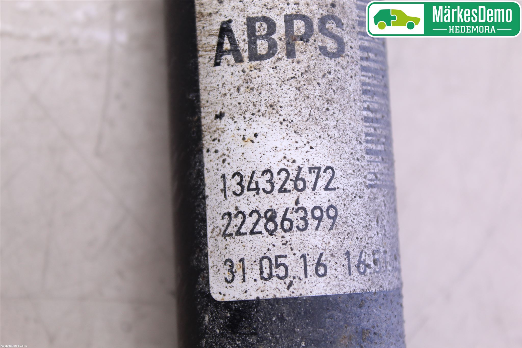 Opel CORSA E 15-19 Stötdämpare Bak