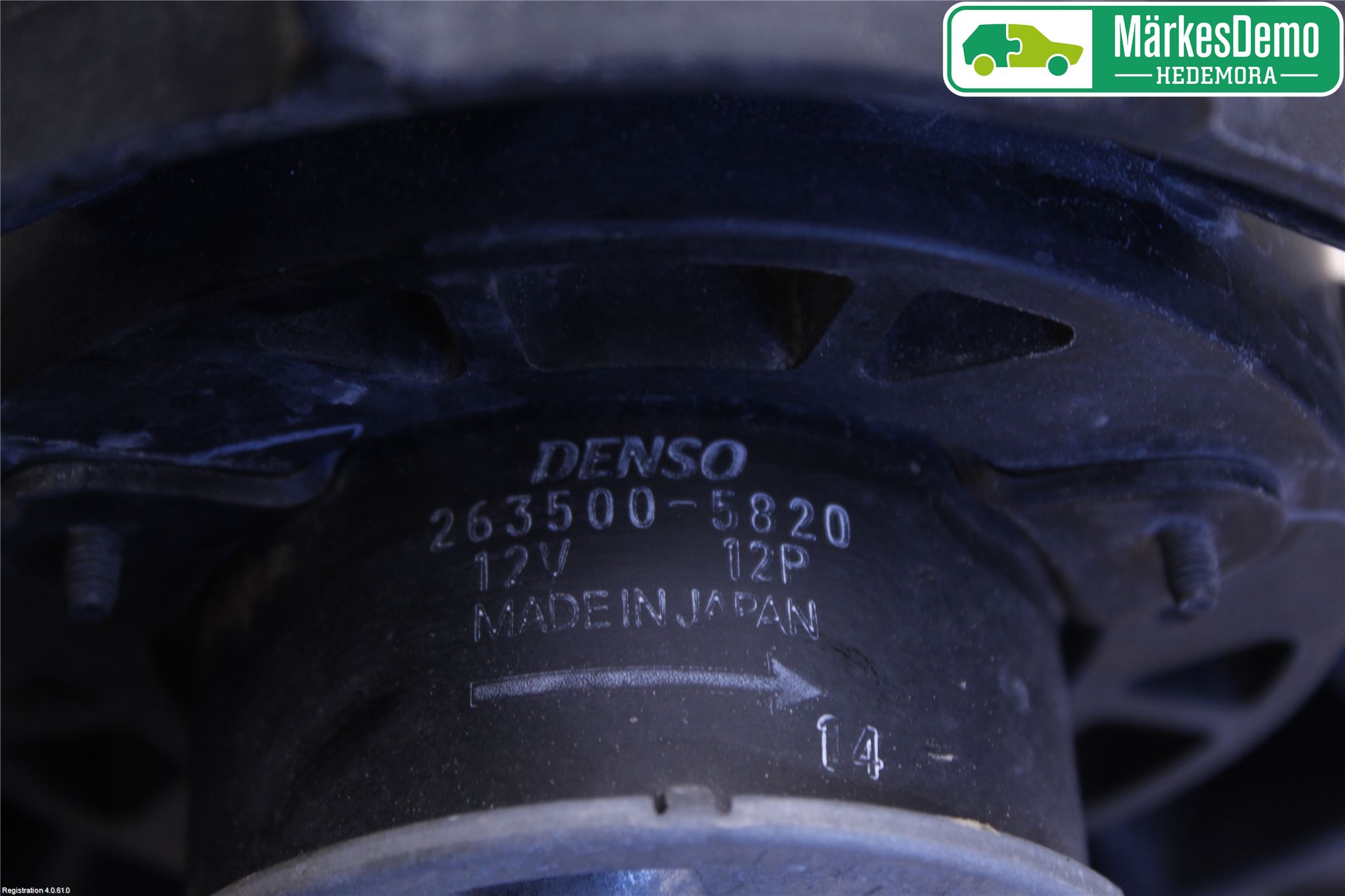 Suzuki SX4 10-13 Kylfläkt El