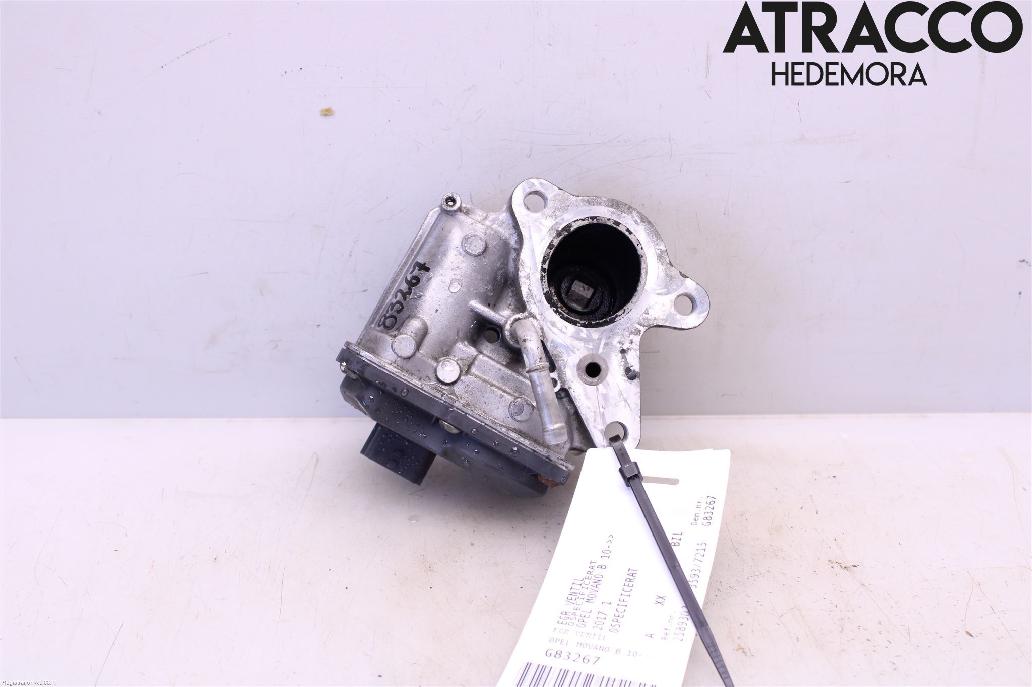 Opel MOVANO B 10-22 Egr Ventil