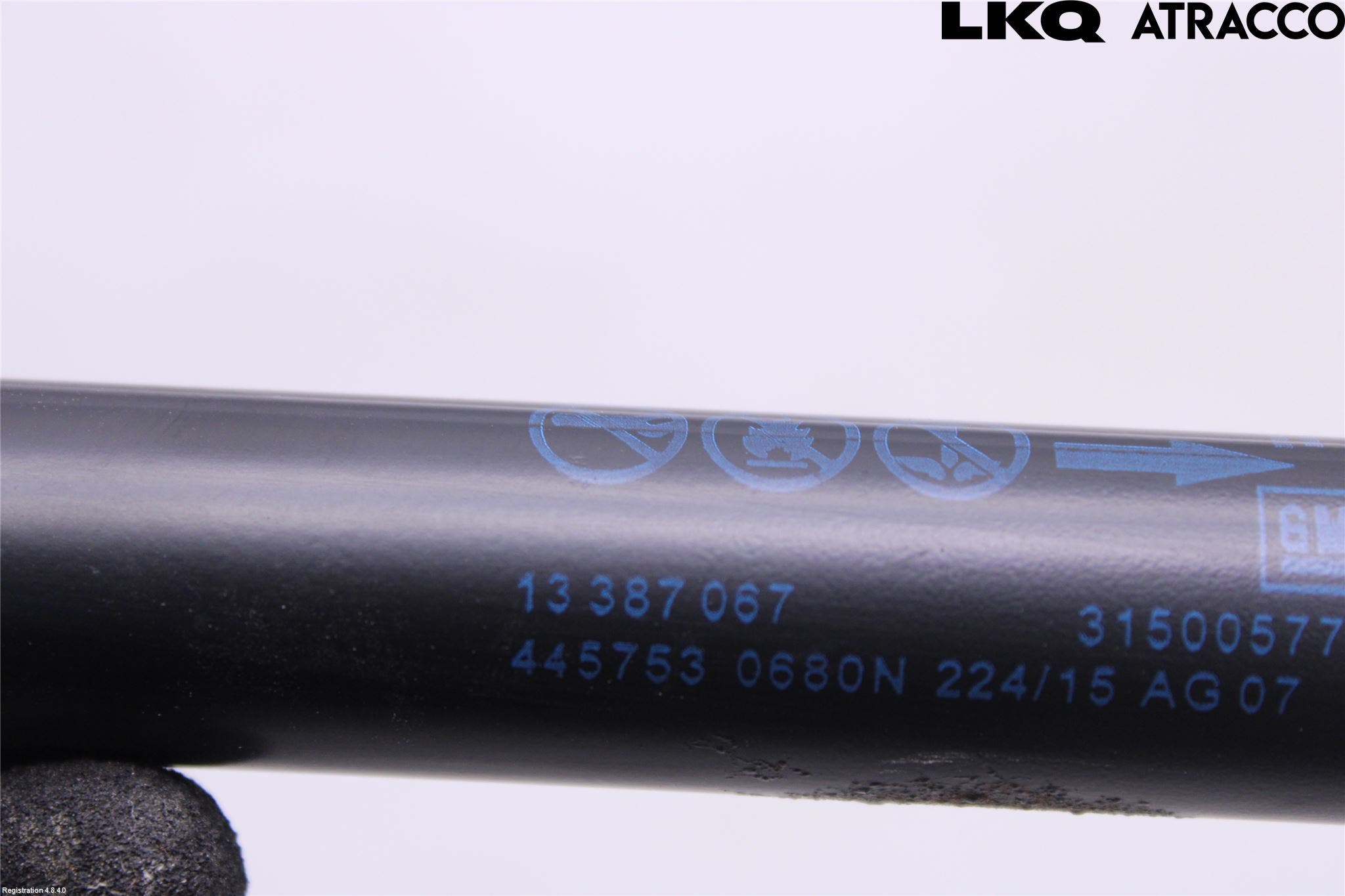 Opel ZAFIRA C 12-19 Gasfjäder Baklucka