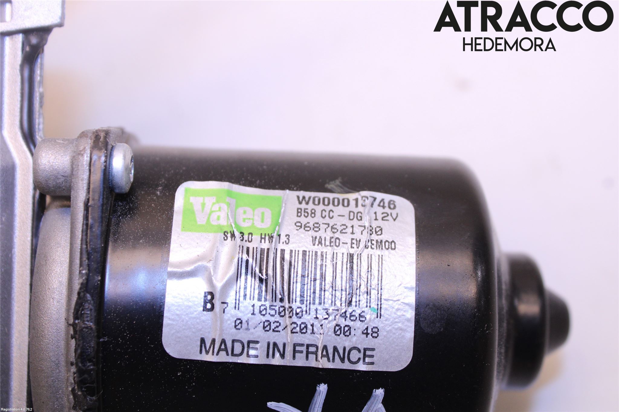 Citroen C4 GRAND PICASSO 07-13 Torkarmotor Vindruta