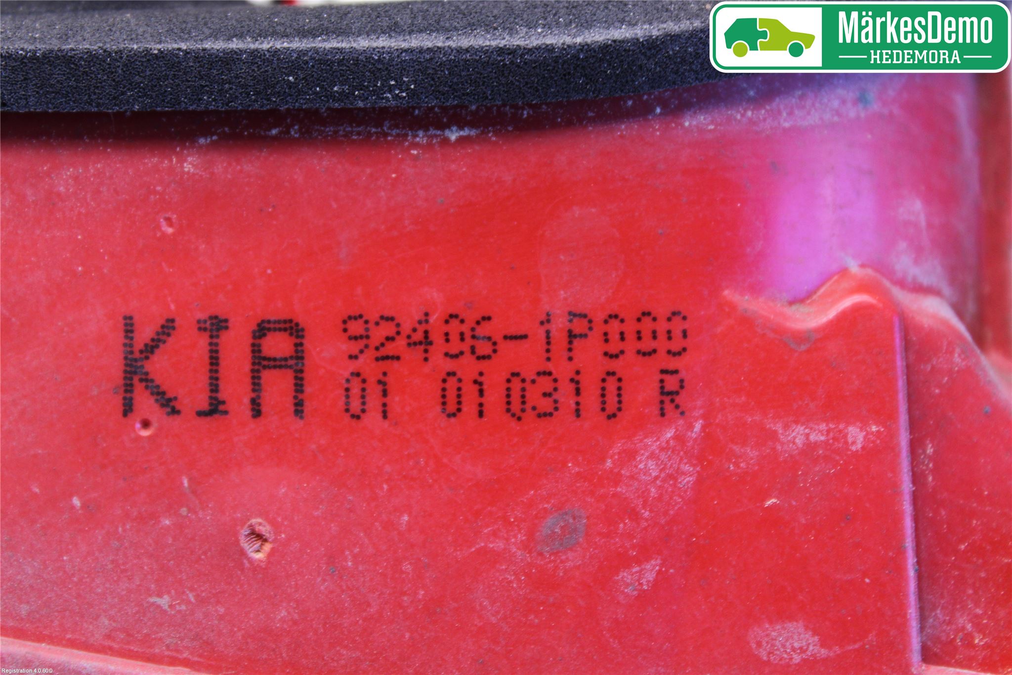Kia VENGA 10-19 Bakljus Lucka Hö