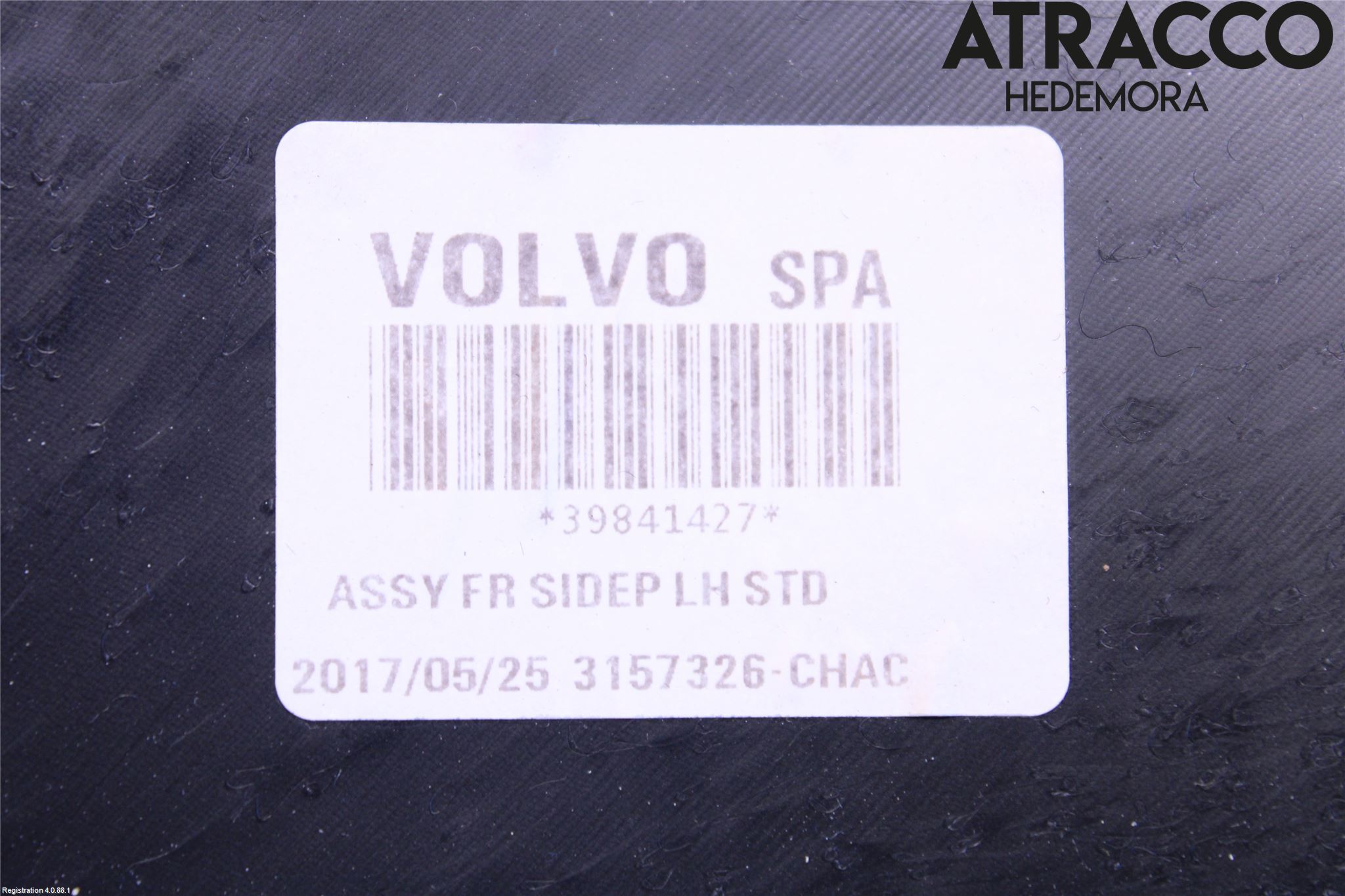 Volvo S90 17->> Inr Tunnelfack