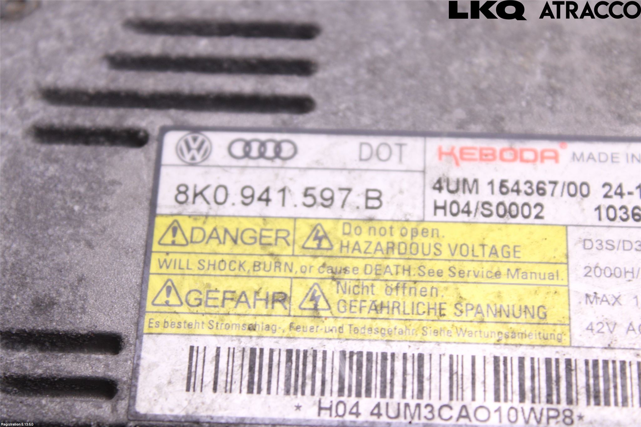 Volkswagen VW PASSAT 11-14 Styrenhet Strålkastare