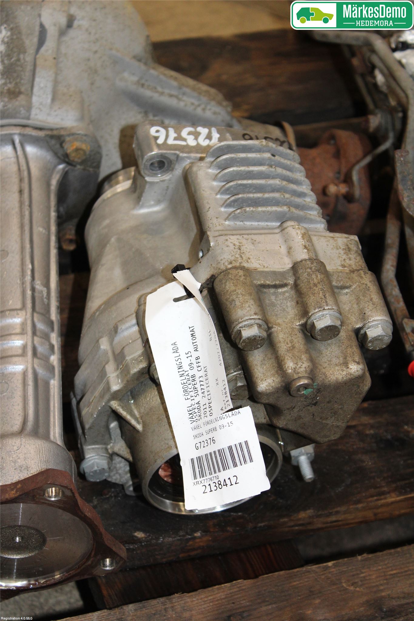 Skoda SUPERB 09-15 Växel Fördelningslåda