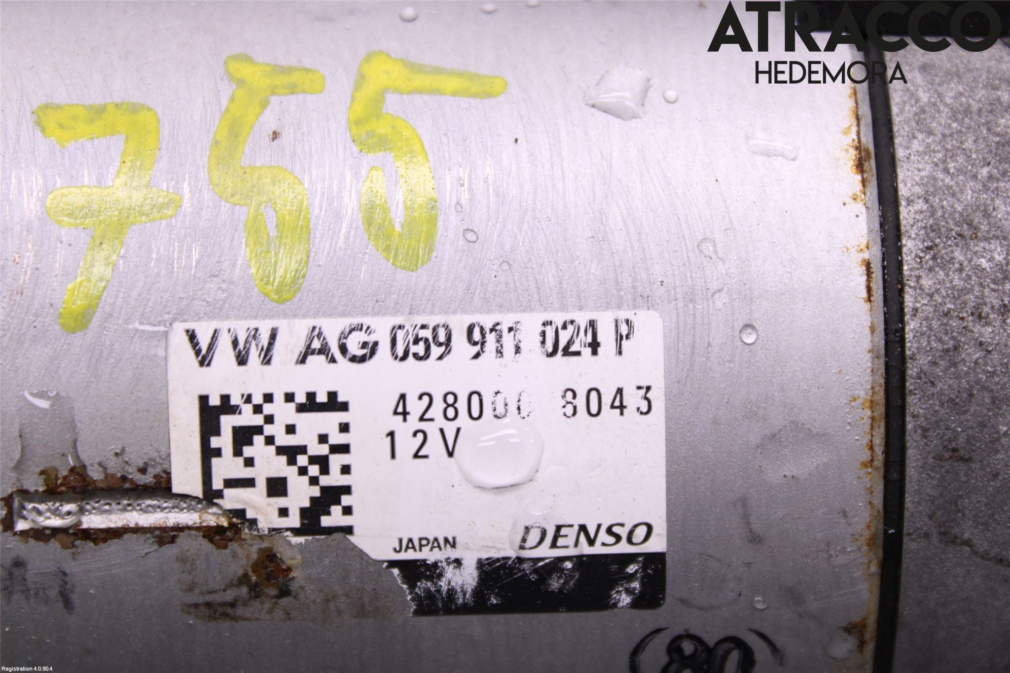 Audi A6/S6 4G 11-18 Startmotor Diesel