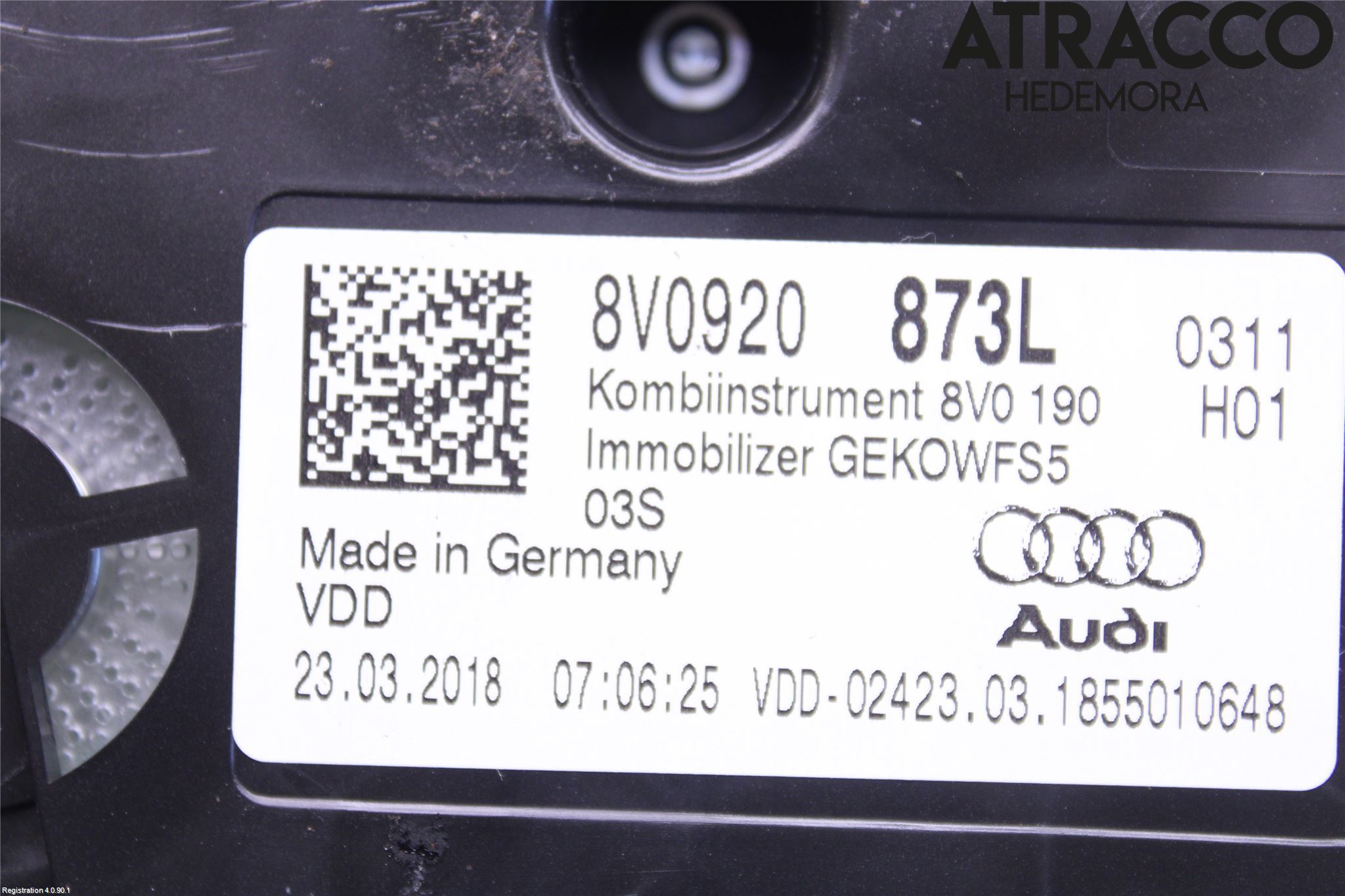 Audi A3/S3 8V 13-20 Instrument Komb
