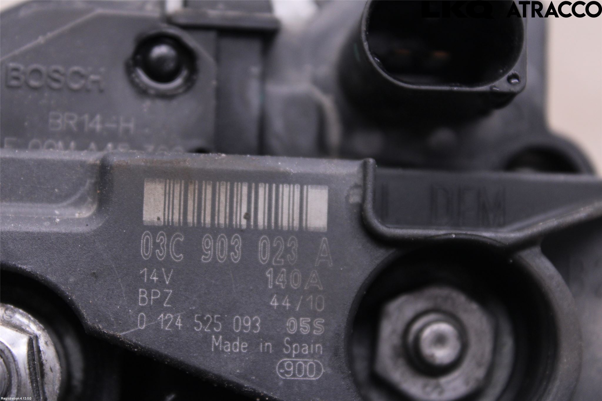 Volkswagen VW GOLF VI 09-13 Generator