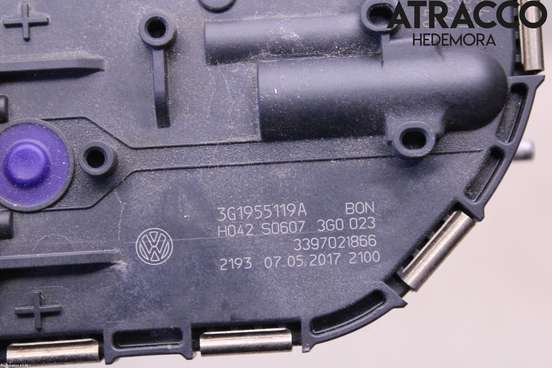 Volkswagen VW PASSAT 15-19 Torkarmotor Vindruta