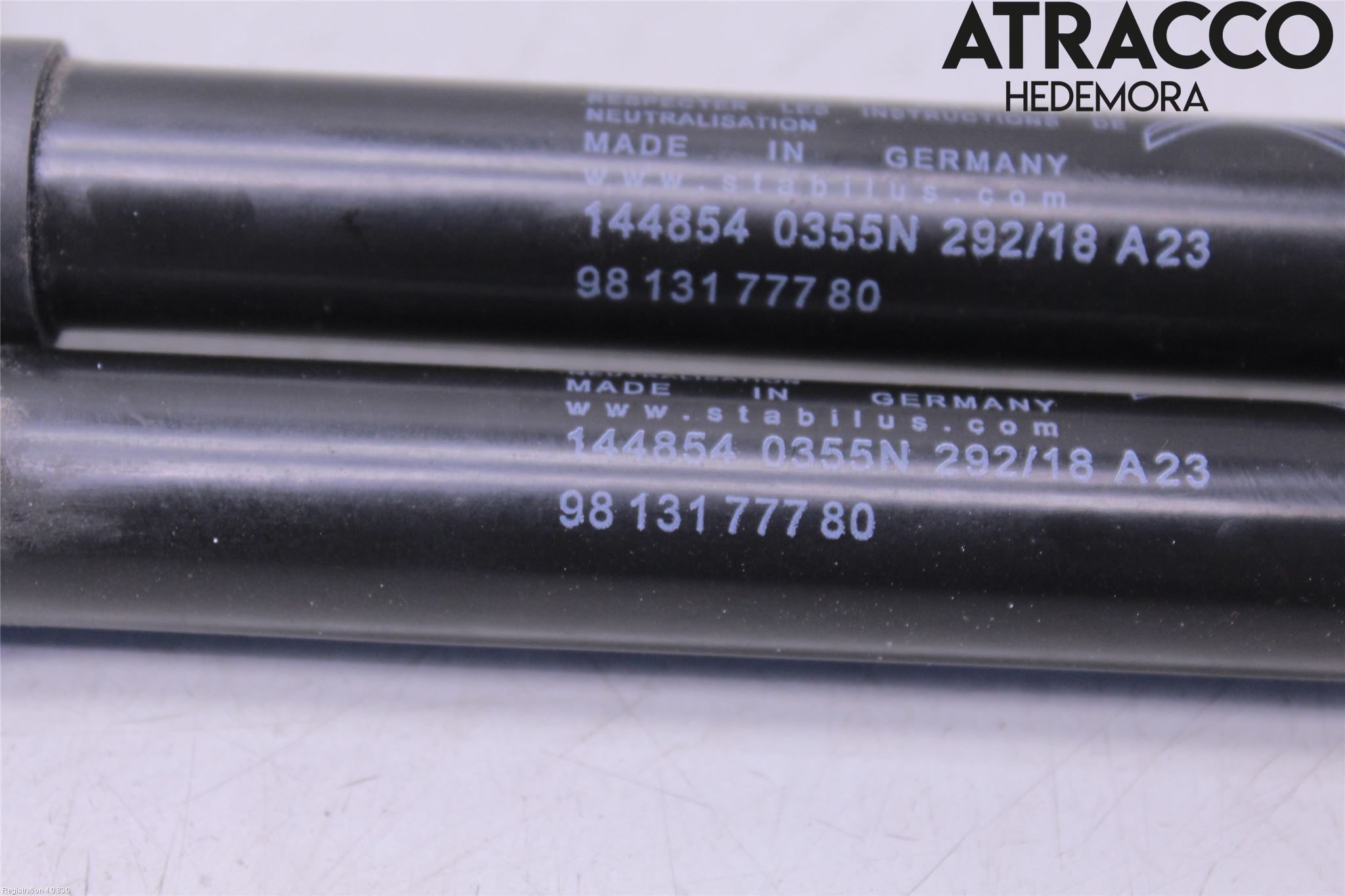 Citroen COTROEN C3 17-24 Gasfjäder Baklucka