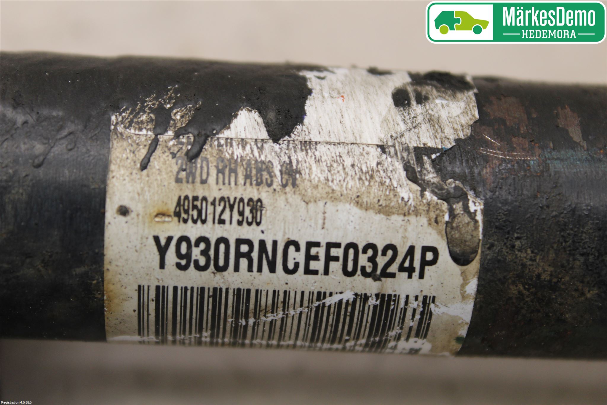 Hyundai ix35 Drivaxel Fram Höger