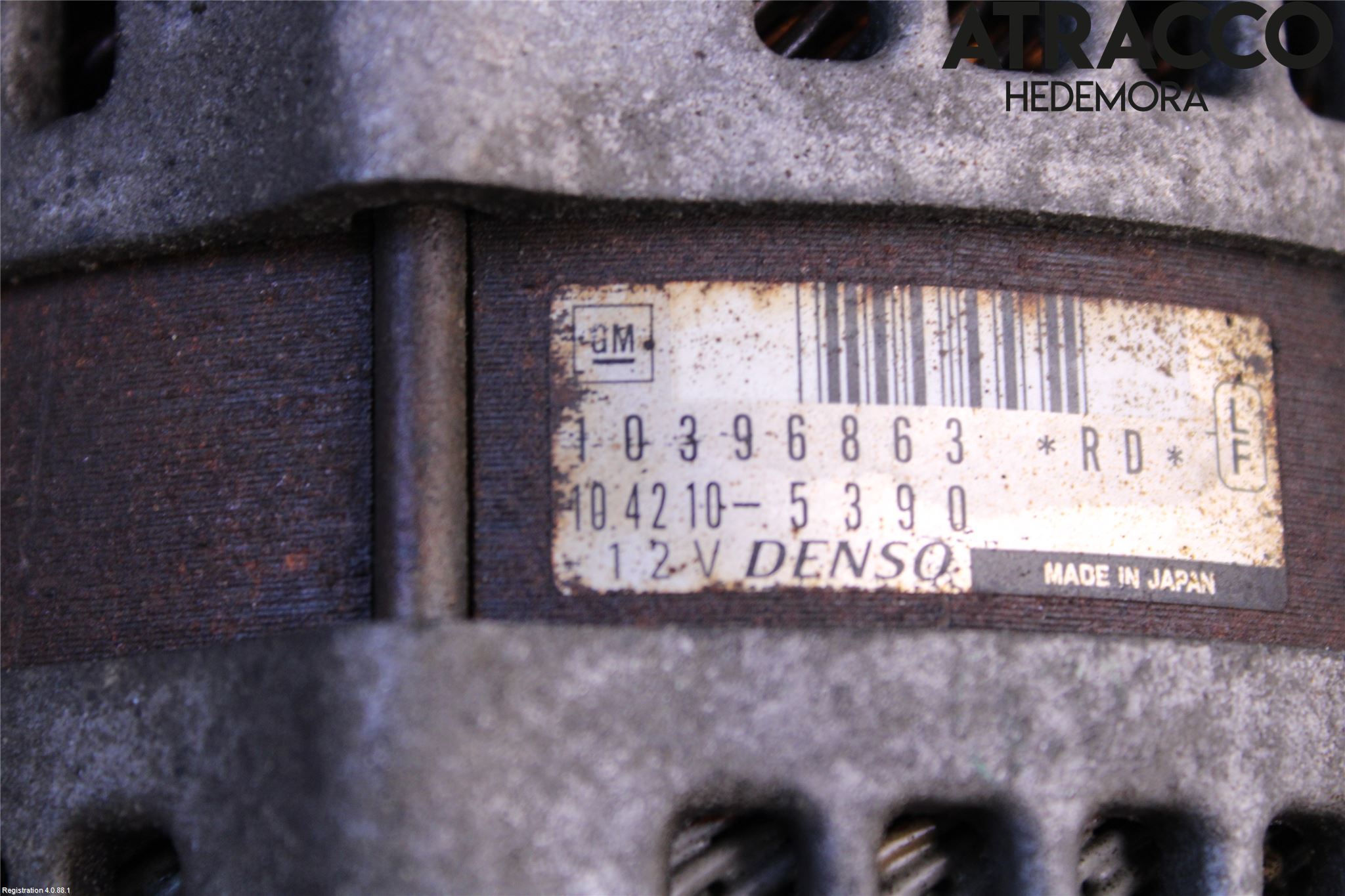 Cadillac CTS Generator