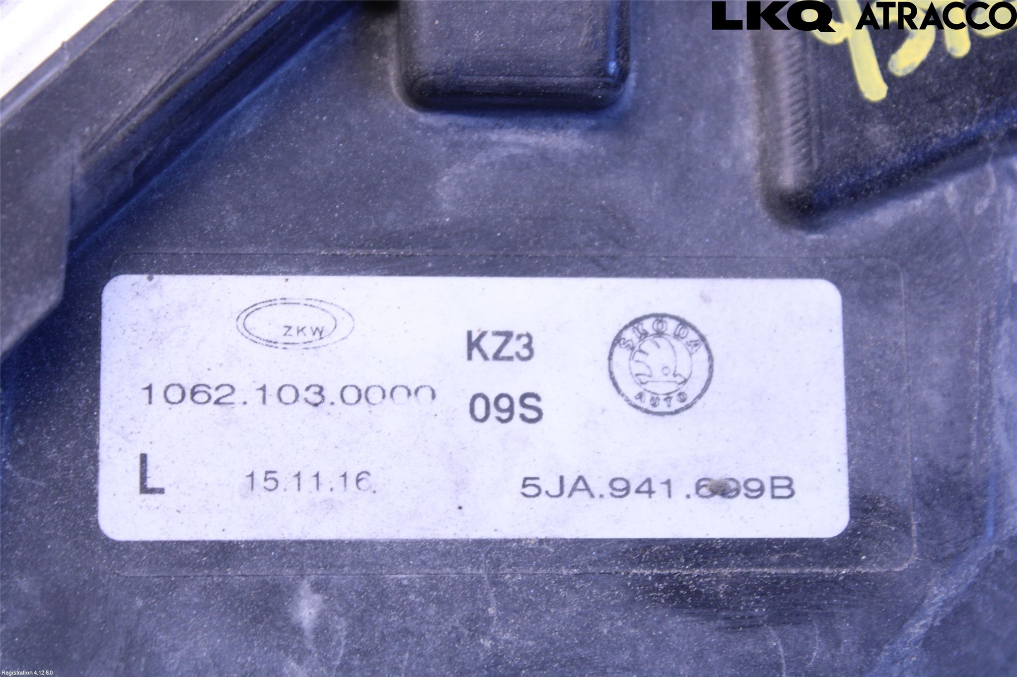 Skoda RAPID Dimljus-Varselljus Fram