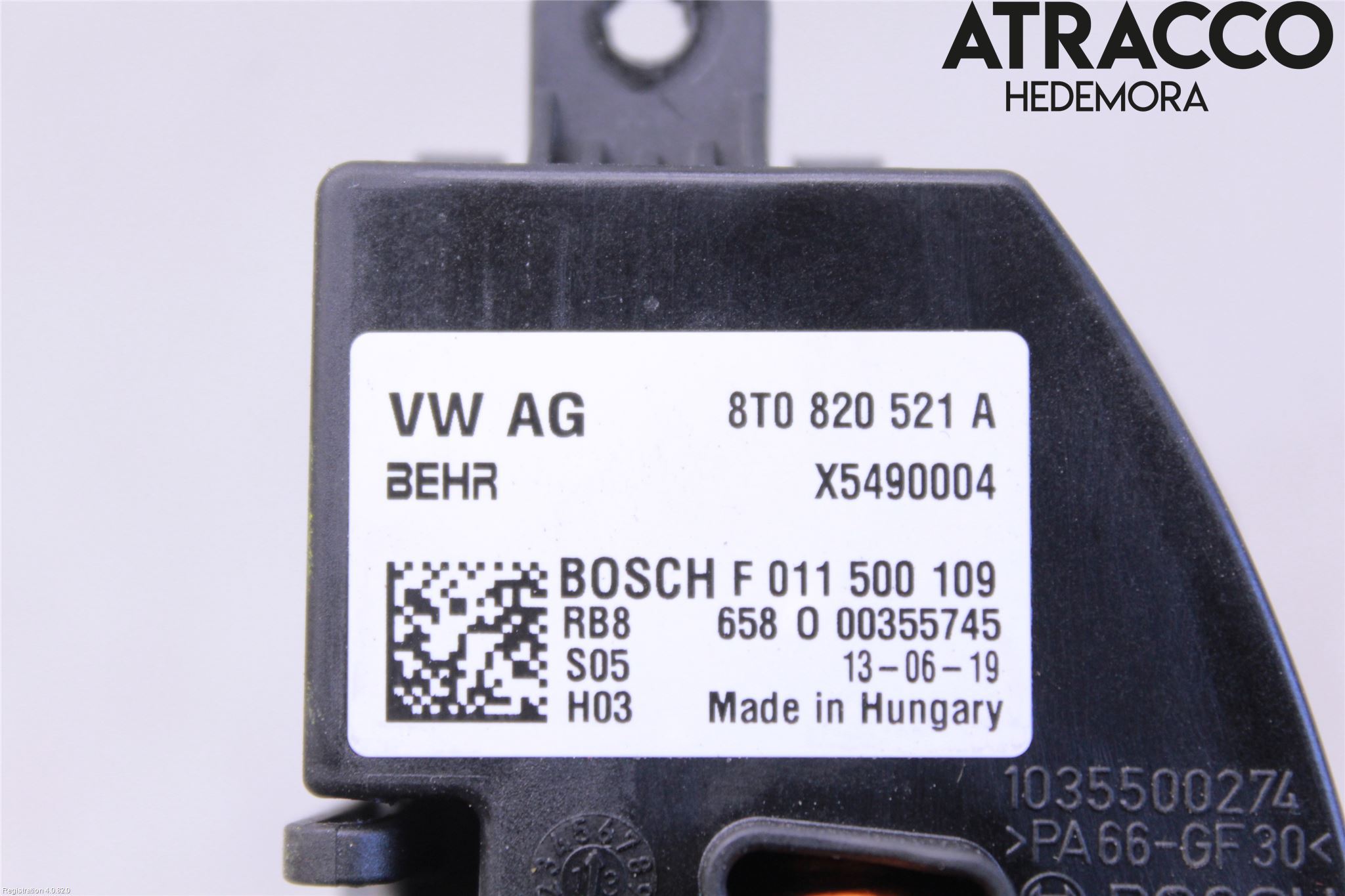 Audi Q5 09-16 Värmefläktsmotstånd