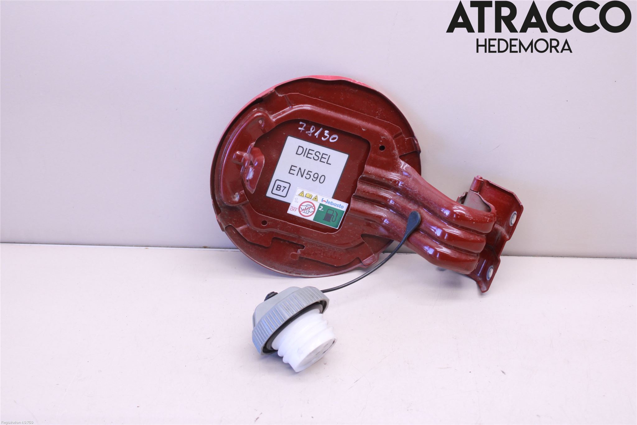 Fiat FULLBACK 16-19 Tanklucka