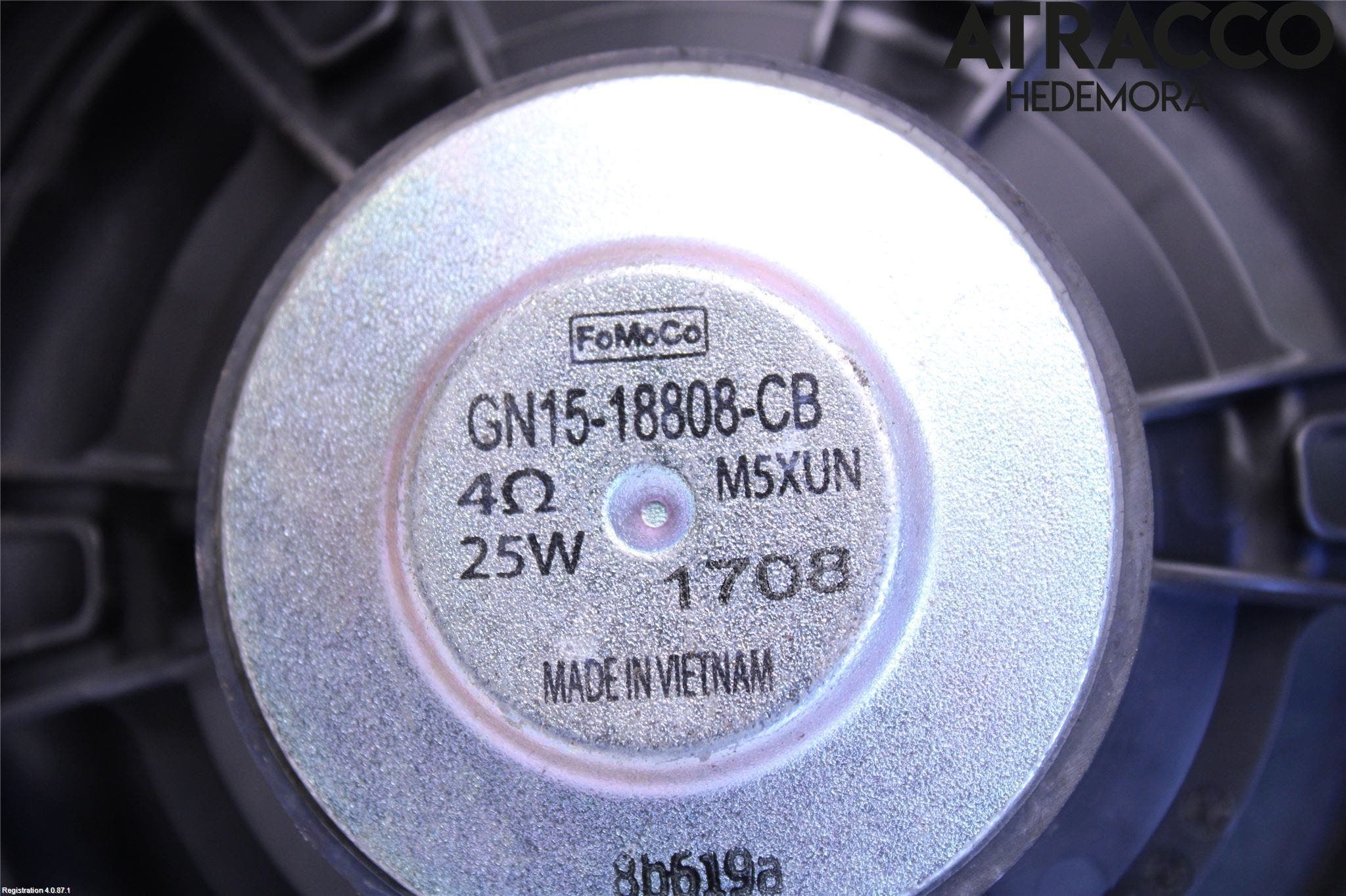 Ford FIESTA (VII) 18-23 Högtalare