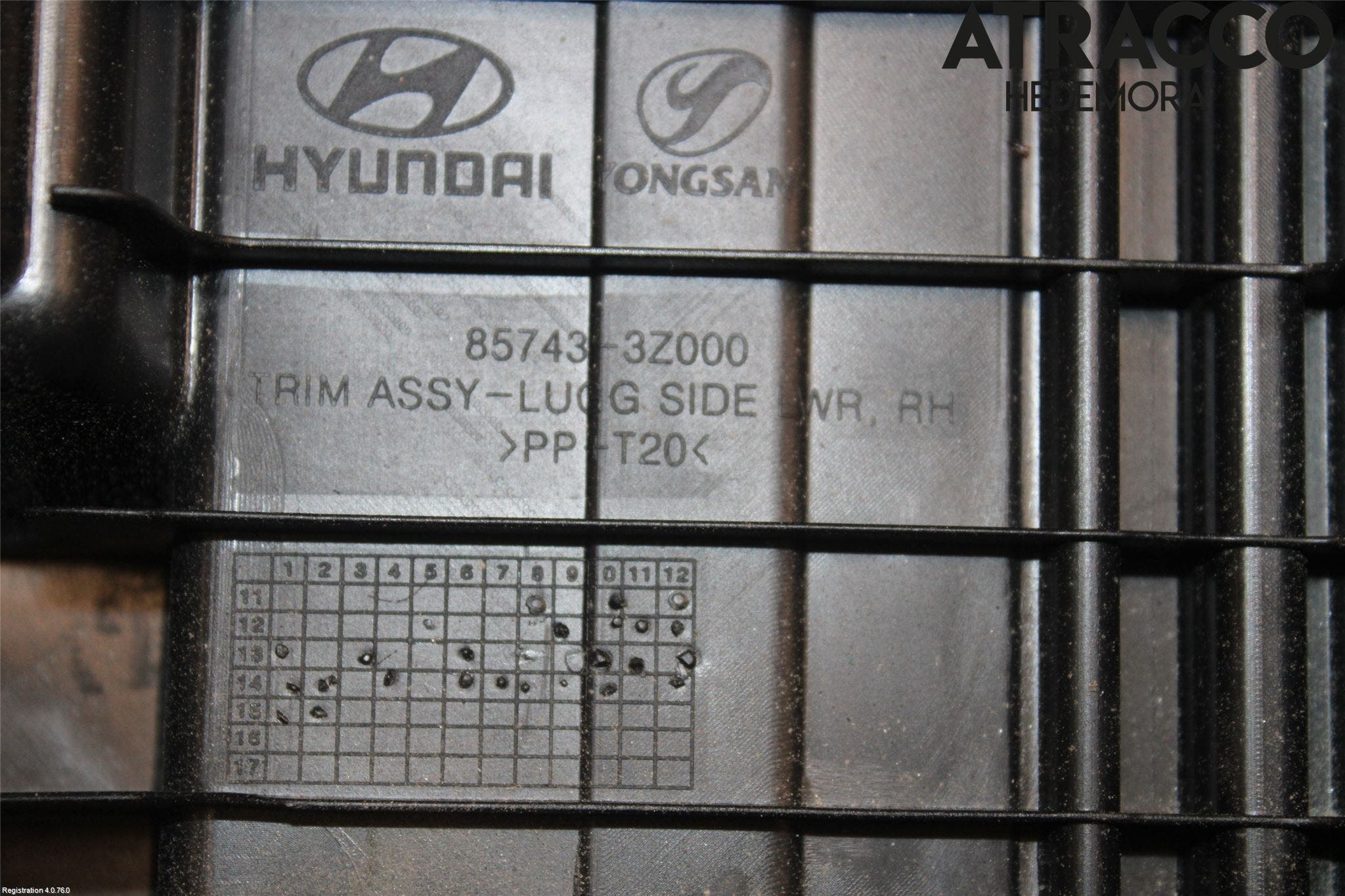 Hyundai i40 16-18 Inredning Bakstam
