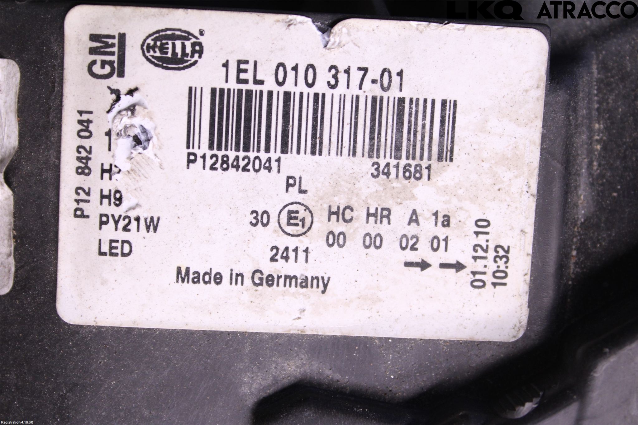 Saab 9-3 VER2/VER3 08-15 Strålkastare Vänster