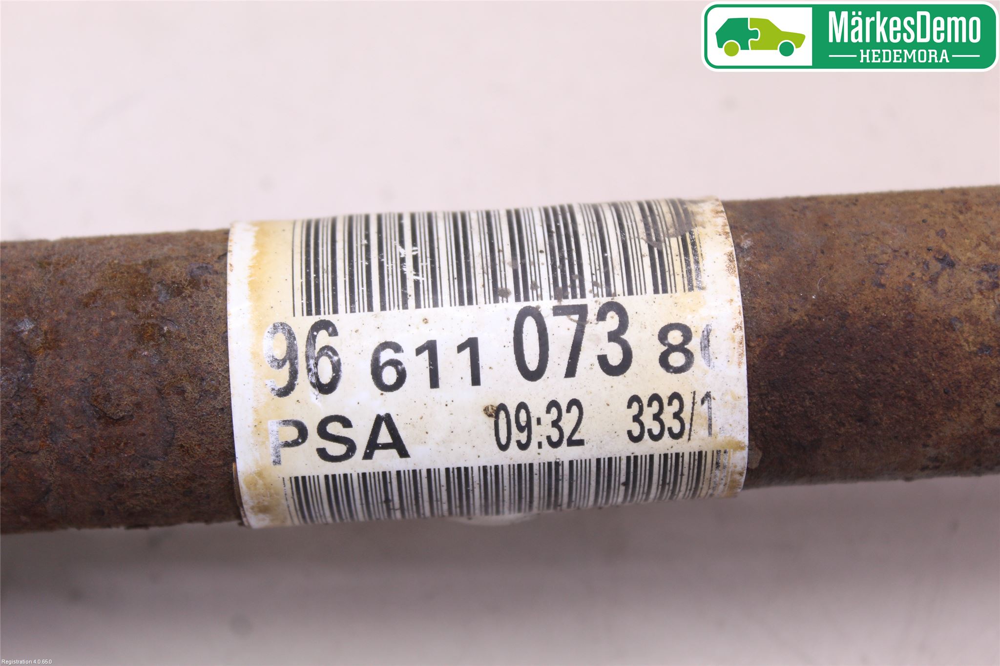 Citroen C3 PICASSO Drivaxel Fram Vänster