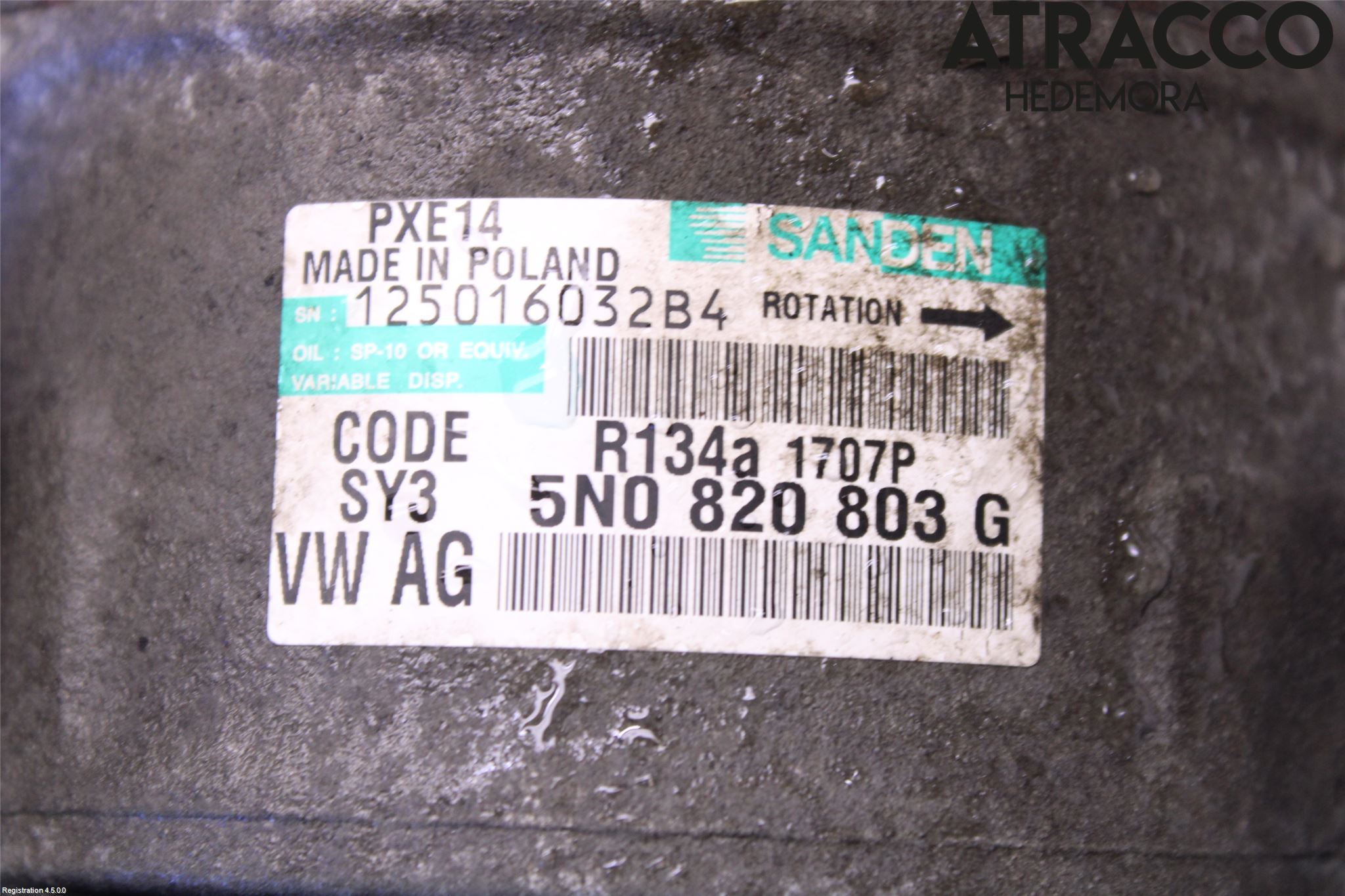 Skoda FABIA 07-14 Ac Kompressor